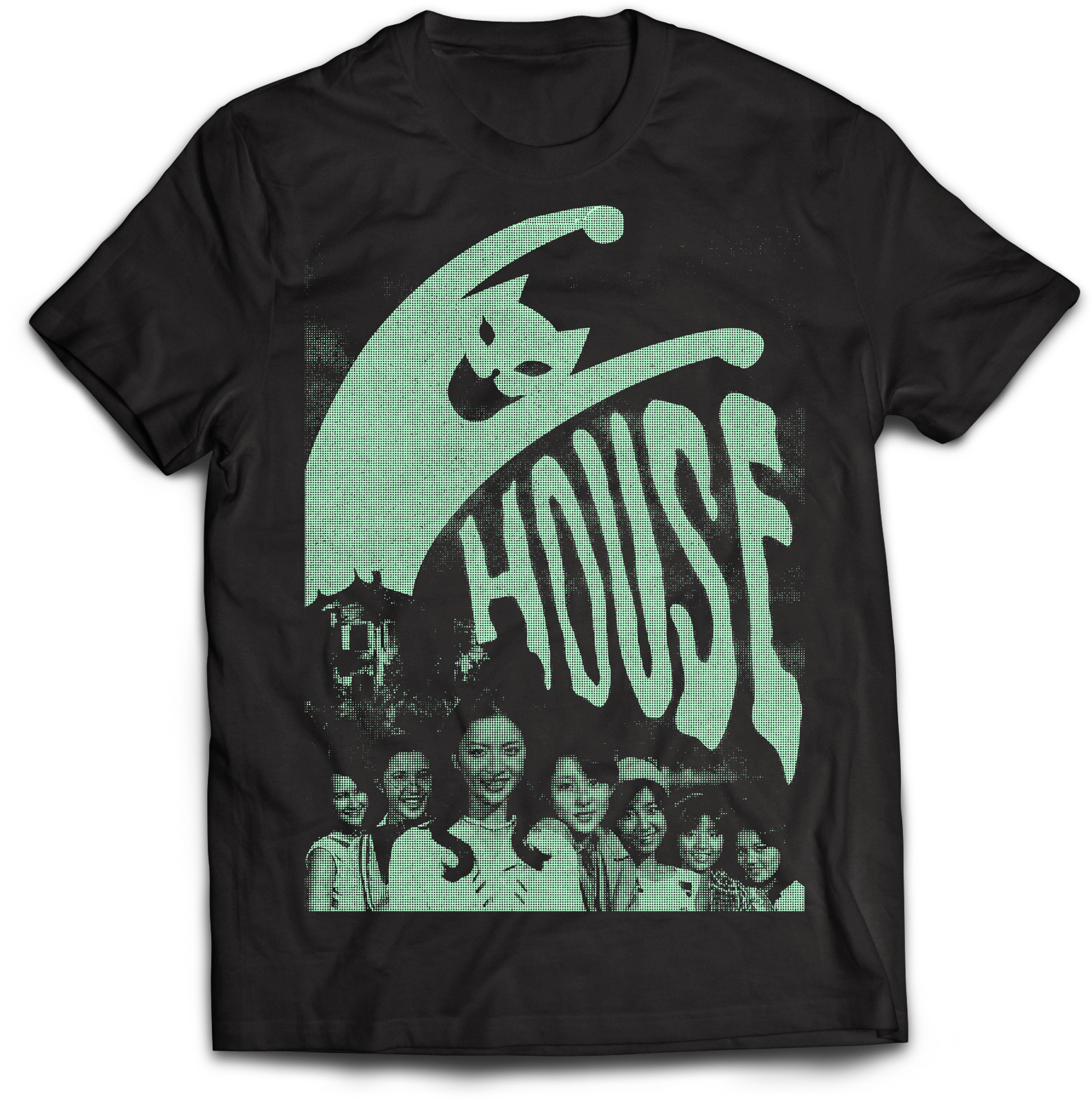 HOUSE (HAUSU) BLANCHE STRETCH T-SHIRT LIMITED GLOW IN THE DARK VERSION