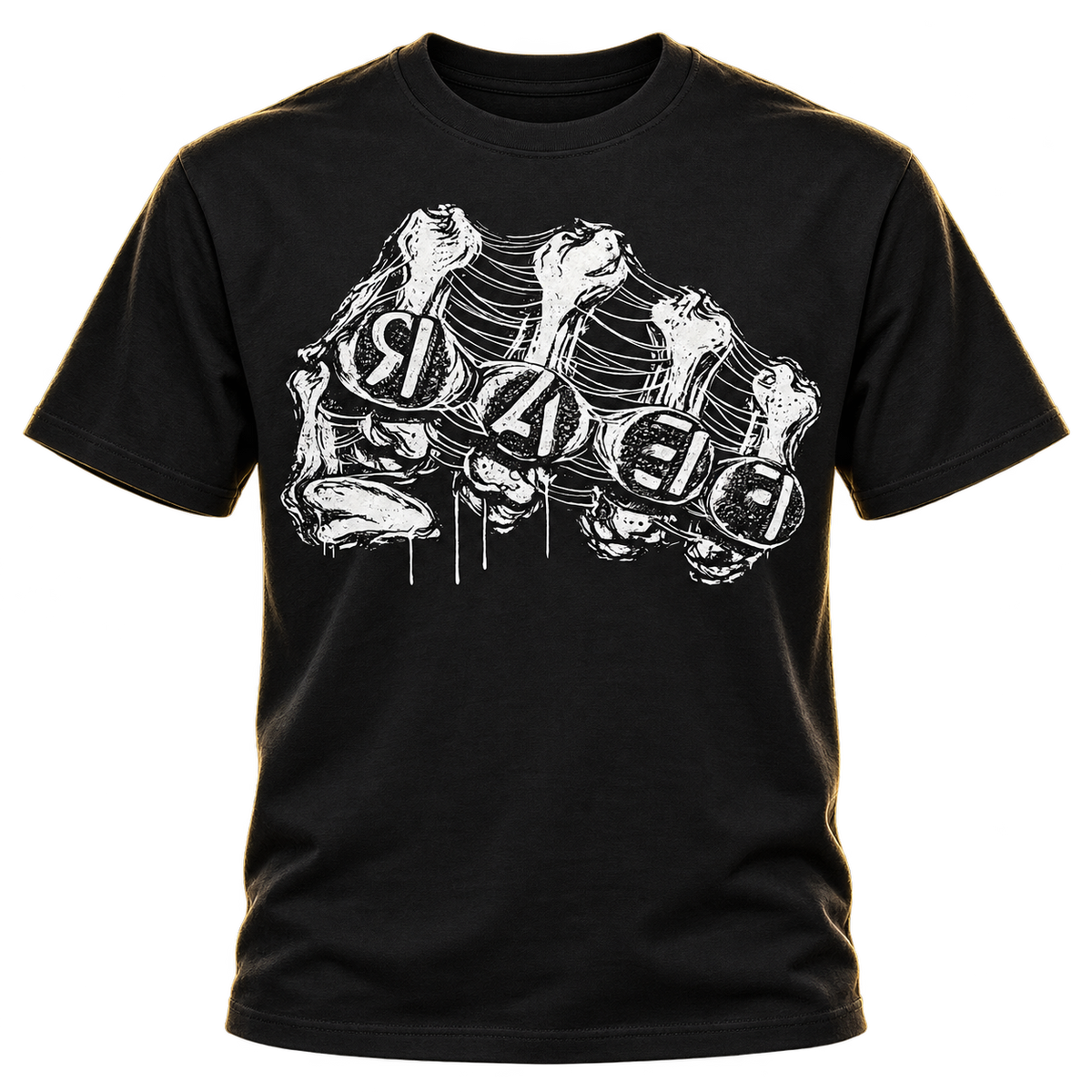 FEAR KNUCKLE BONES T-SHIRT