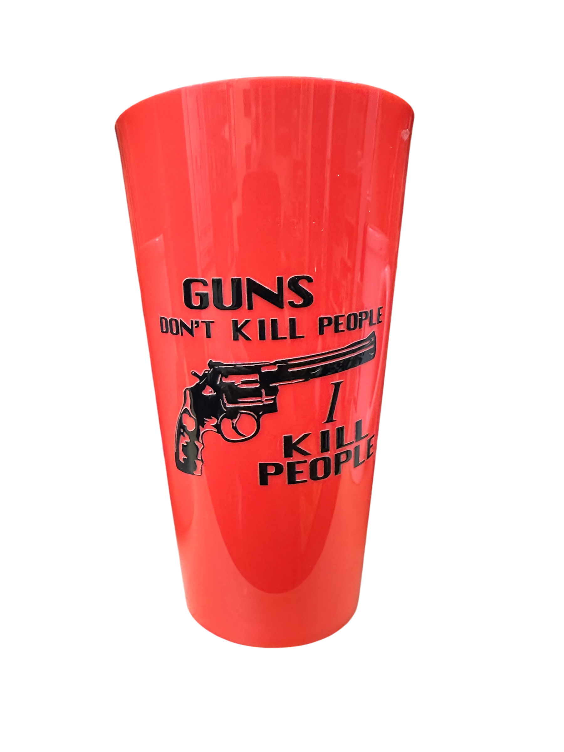 ATOM AGE: "GUNS DON'T KILL PEOPLE, I KILL PEOPLE" TUMBLER