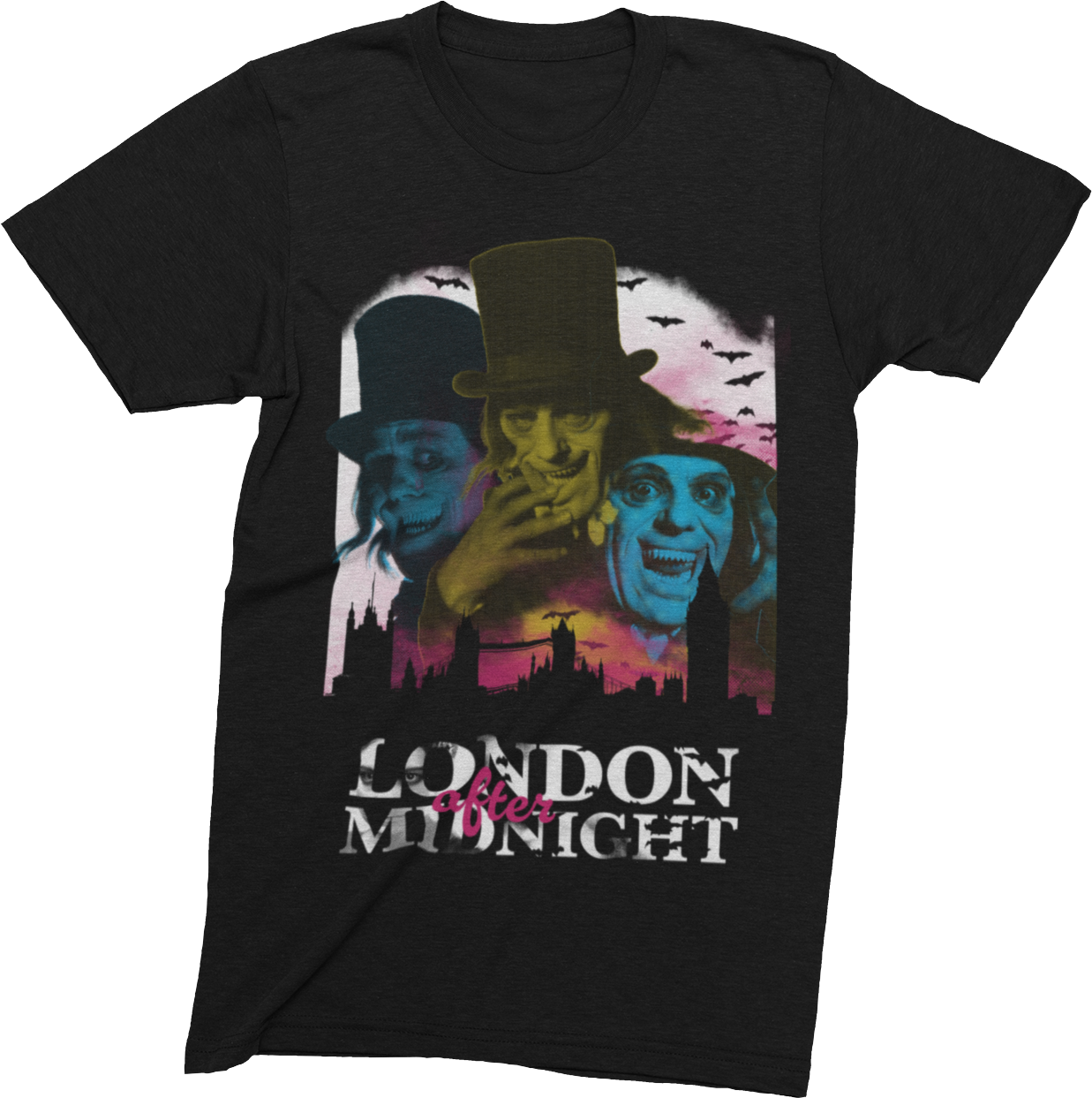LONDON AFTER MIDNIGHT: 3 FACES T-SHIRT