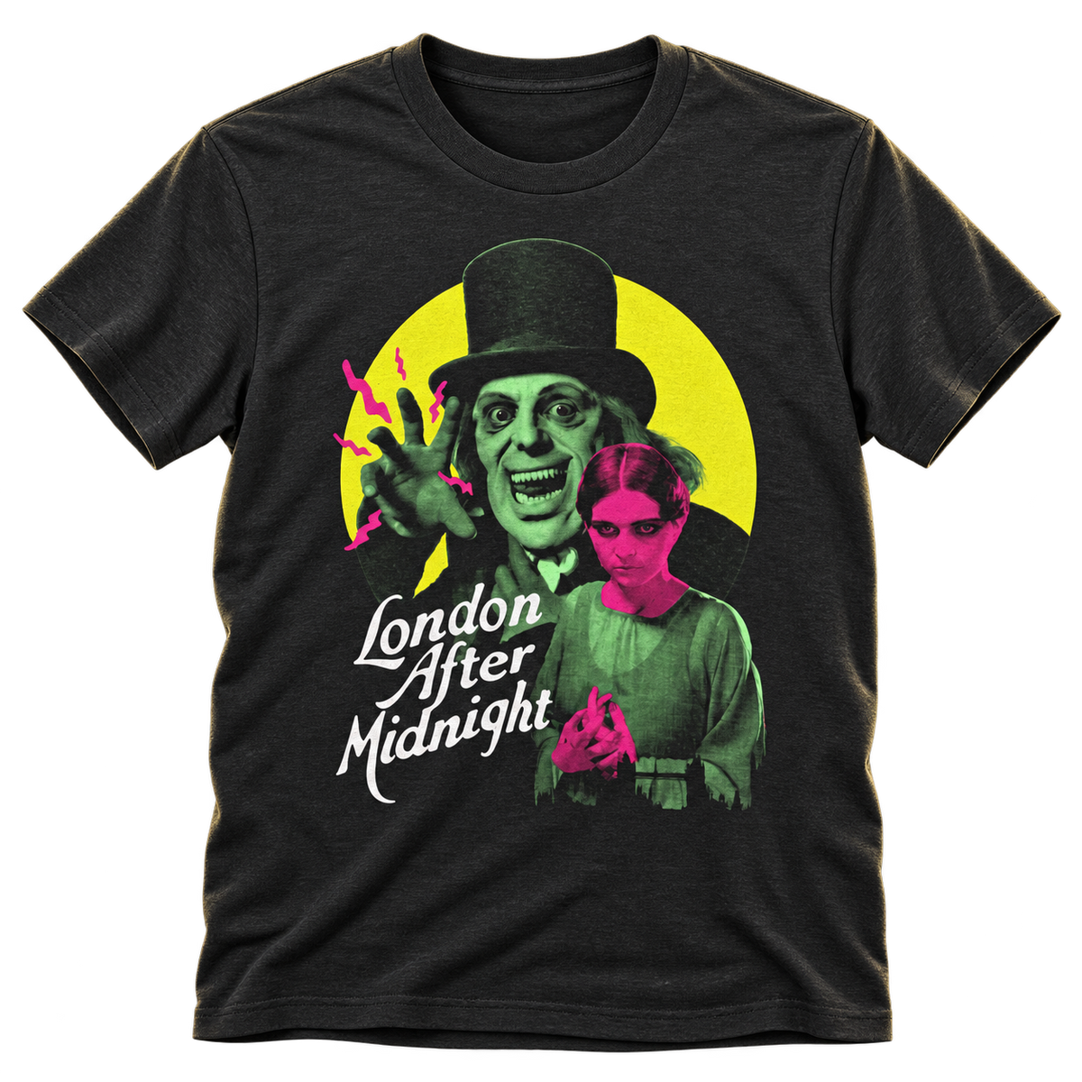 LONDON AFTER MIDNIGHT: MAN IN THE BEAVER HAT T-SHIRT