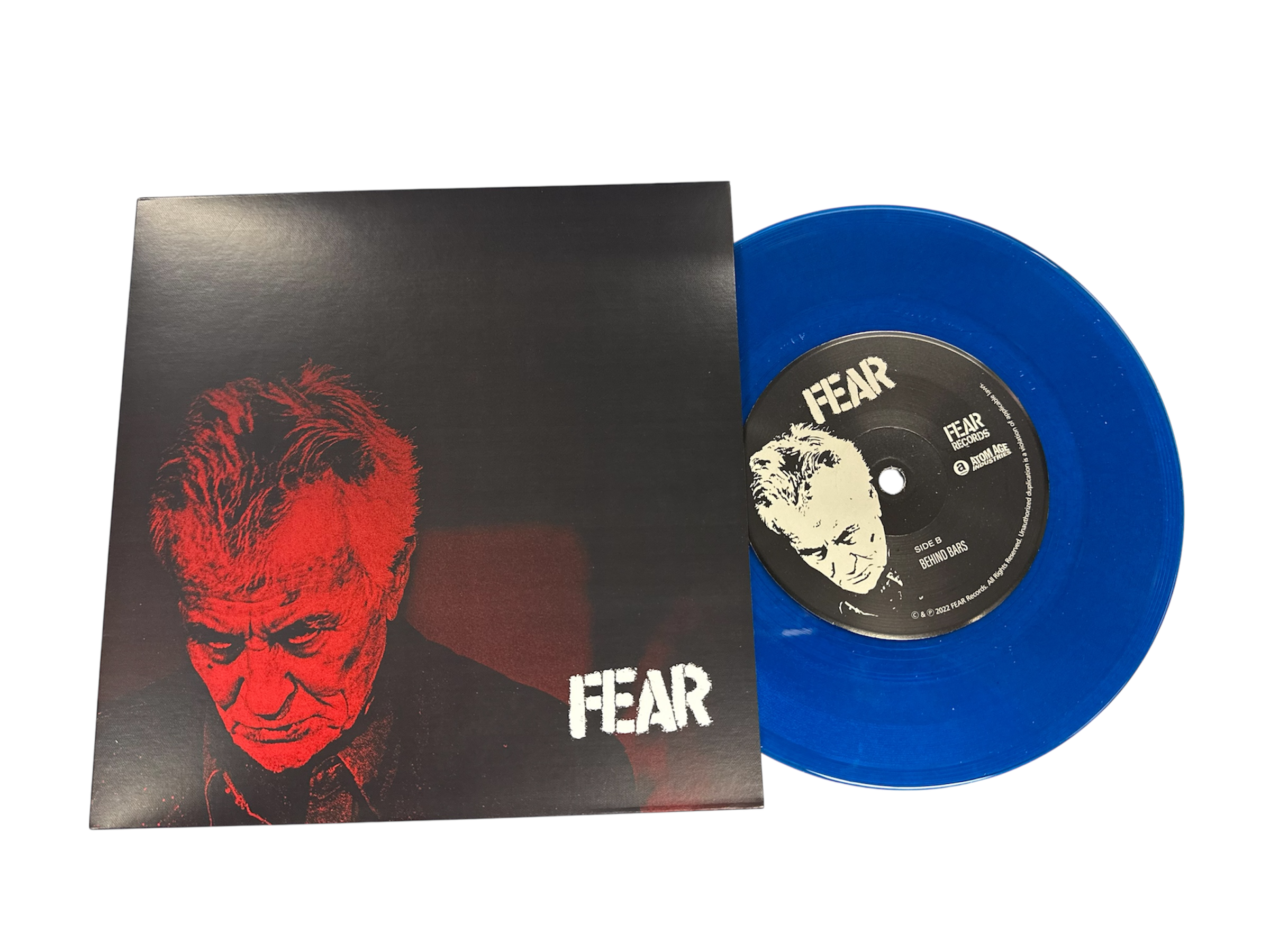 FEAR "FOR RIGHT AND ORDER" 7" VINYL SINGLE  ** IN STOCK AND SHIPS IMMEDIATELY**