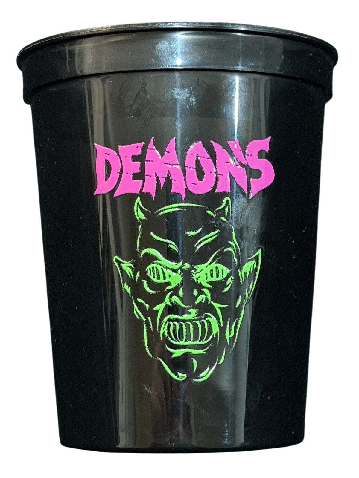 DEMONS "NEON MASK"  MINI TUMBLER