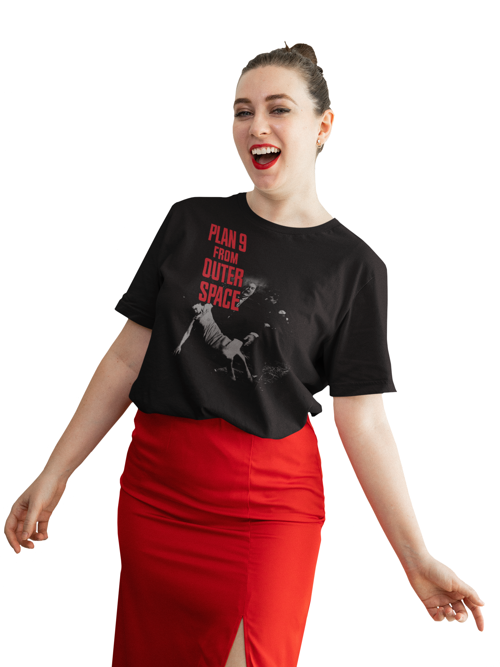 ATOM AGE:  "PLAN 9 FROM OUTER SPACE" TOR & VICTIM T-SHIRT