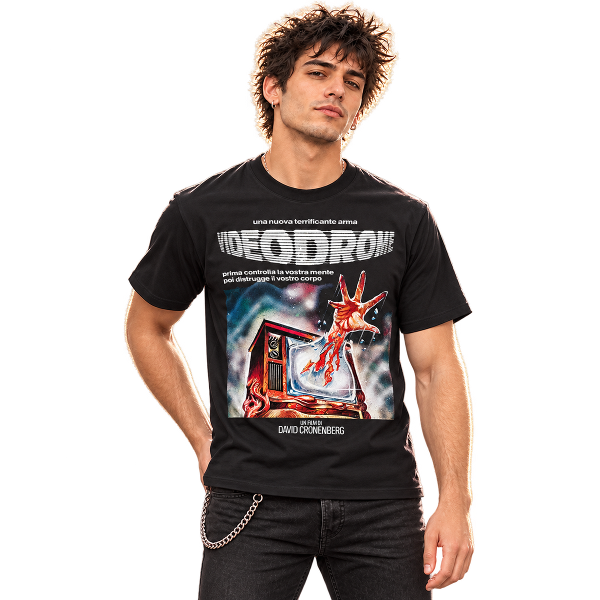 VIDEODROME: "ITALIAN ALTERNATE POSTER" T-SHIRT