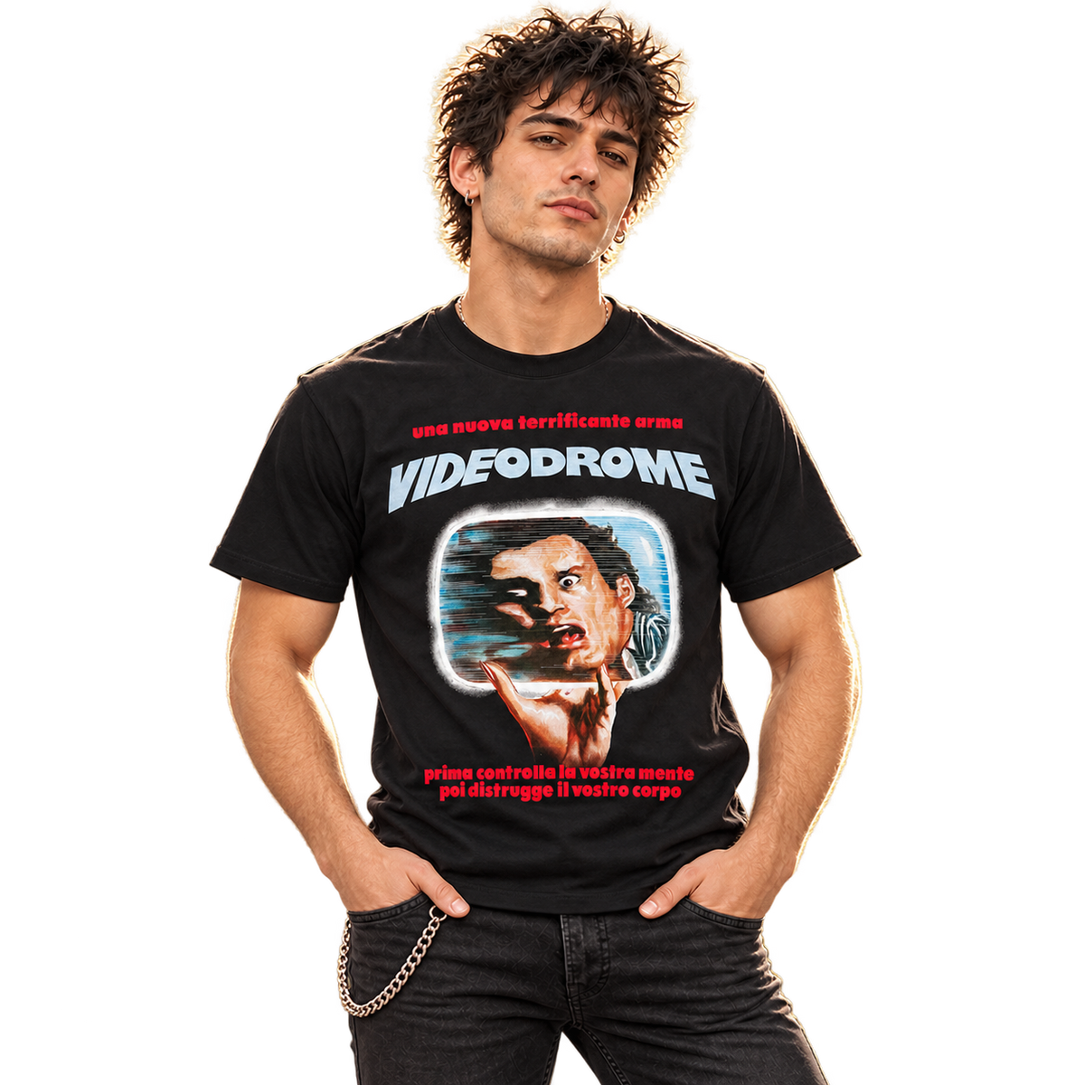 VIDEODROME: "ITALIAN POSTER" T-SHIRT