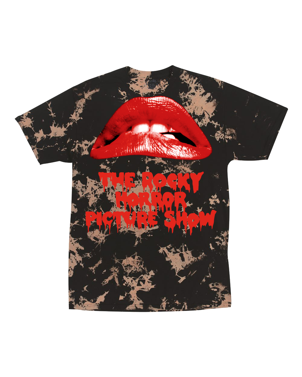ROCKY HORROR PICTURE SHOW - BLEACHED TEE