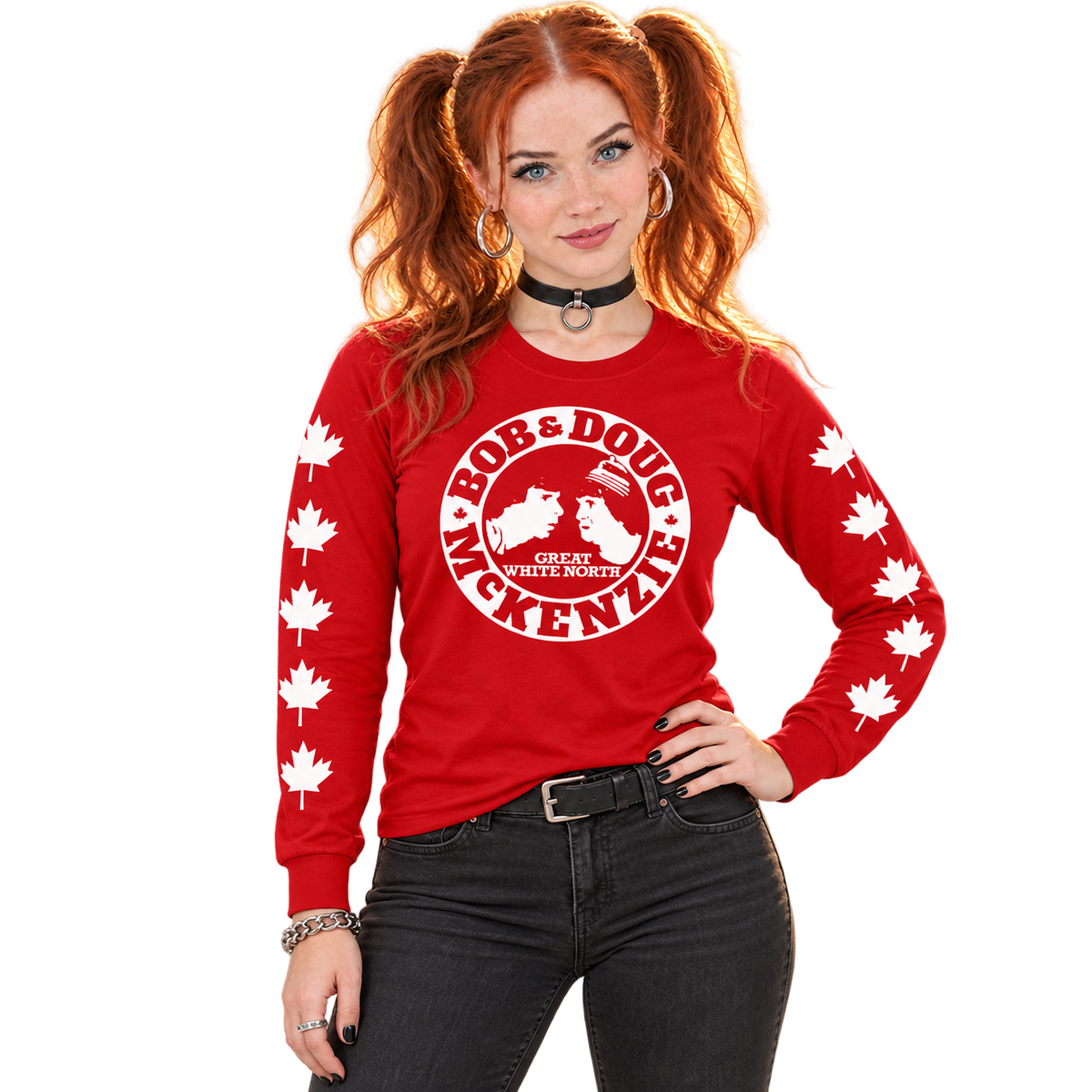 BOB & DOUG MCKENZIE - LOGO LONGSLEEVE T-SHIRT