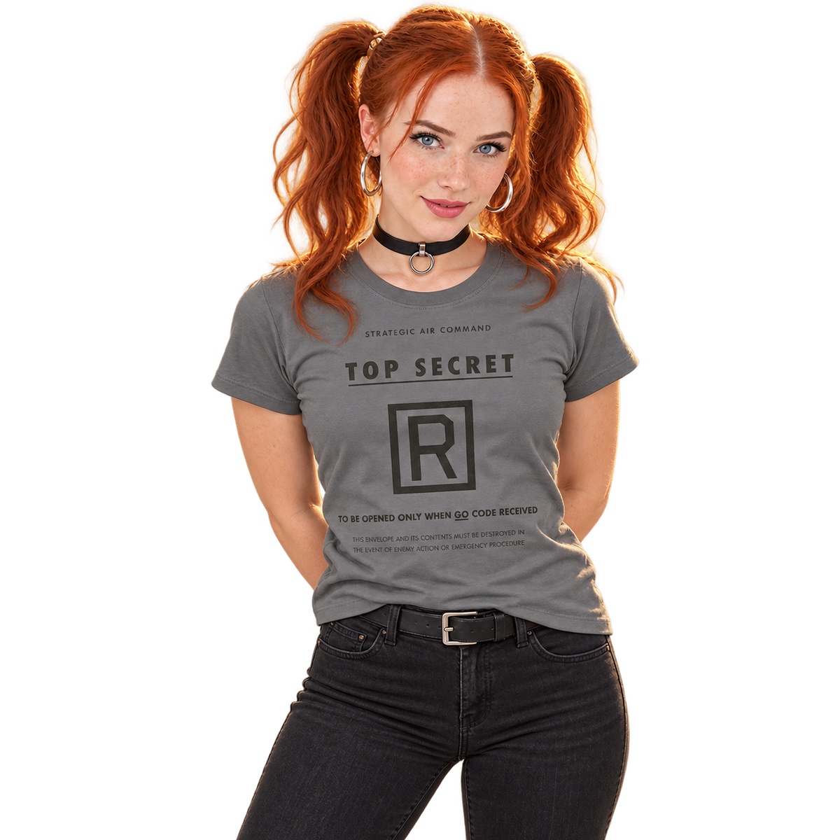 DR. STRANGELOVE, OR:  HOW I LEARNED TO STOP WORRYING AND LOVE THE BOMB - GO CODE T-SHIRT