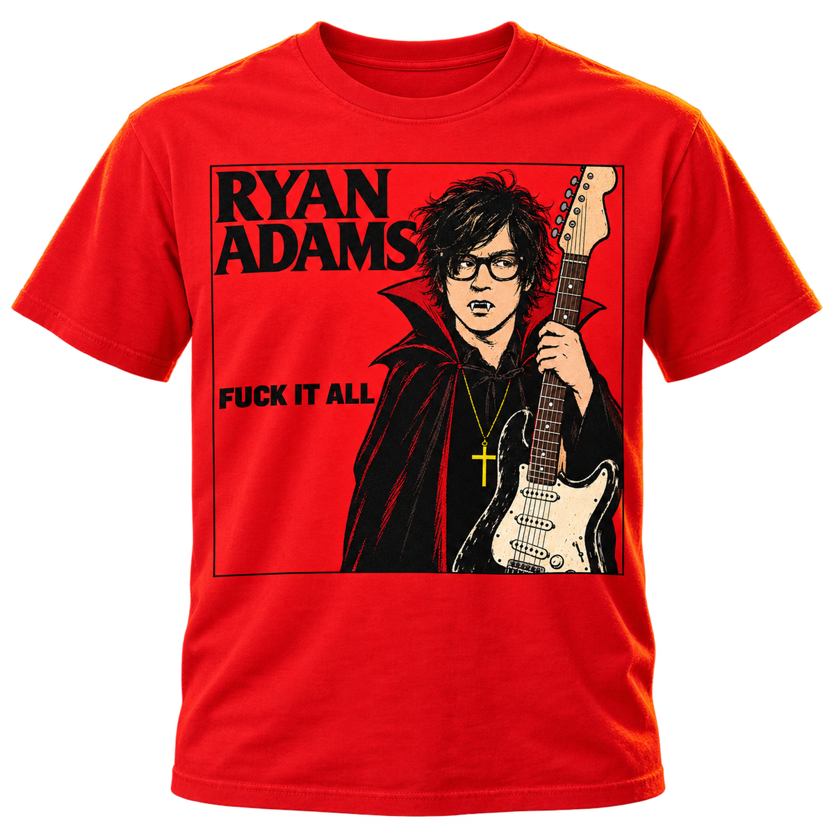 RYAN ADAMS / PAX AM "RYAN ADAMS - F*CK IT ALL" T-SHIRT
