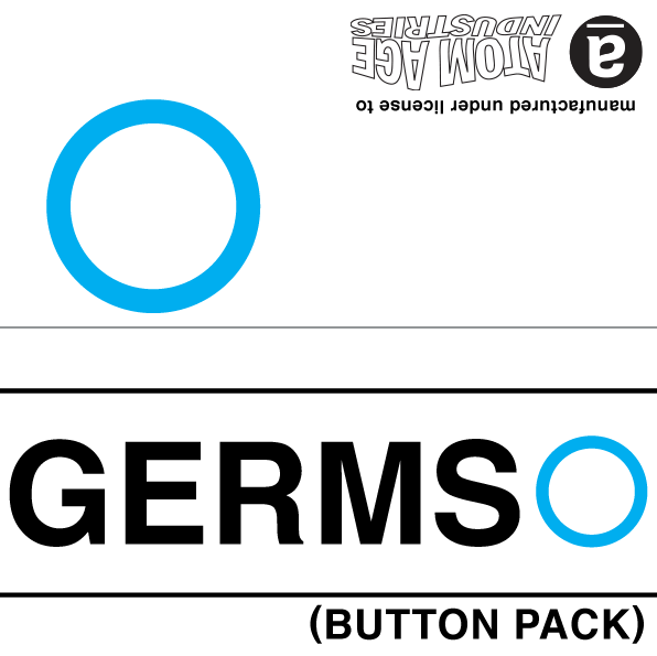 GERMS: WHITE BUTTON PACK