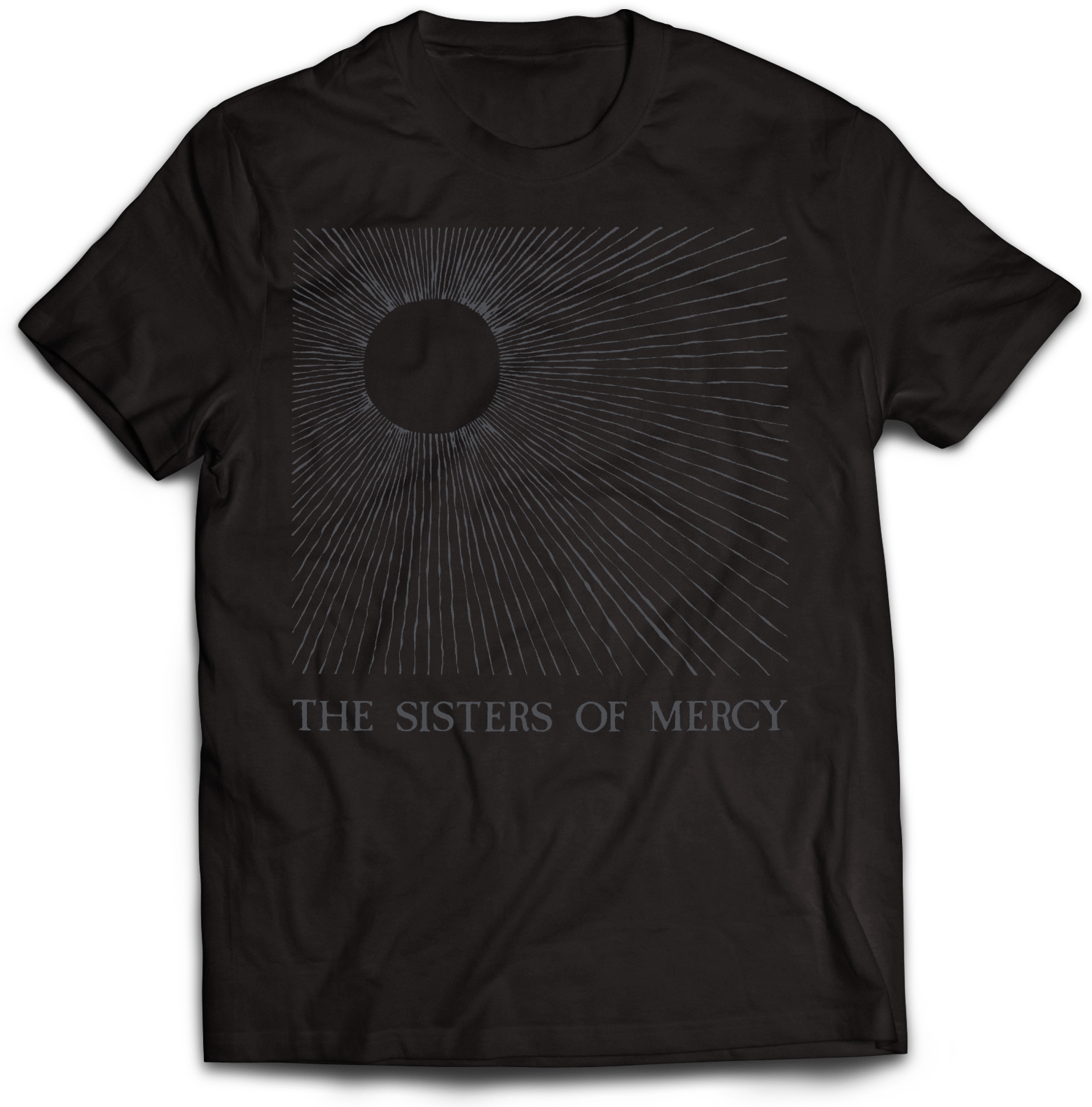 THE SISTERS OF MERCY: "TEMPLE" T-SHIRT