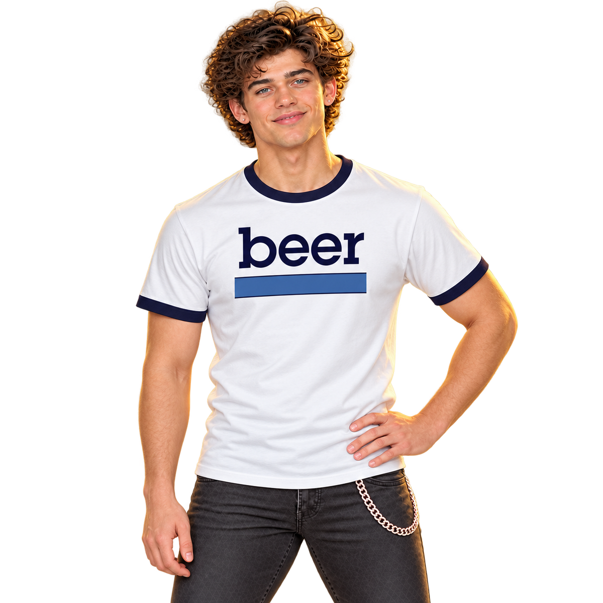 REPO MAN: GENERIC BEER RINGER T-SHIRT