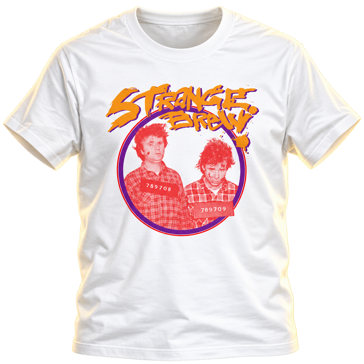 BOB & DOUG MCKENZIE - STRANGE BREW 45 T-SHIRT