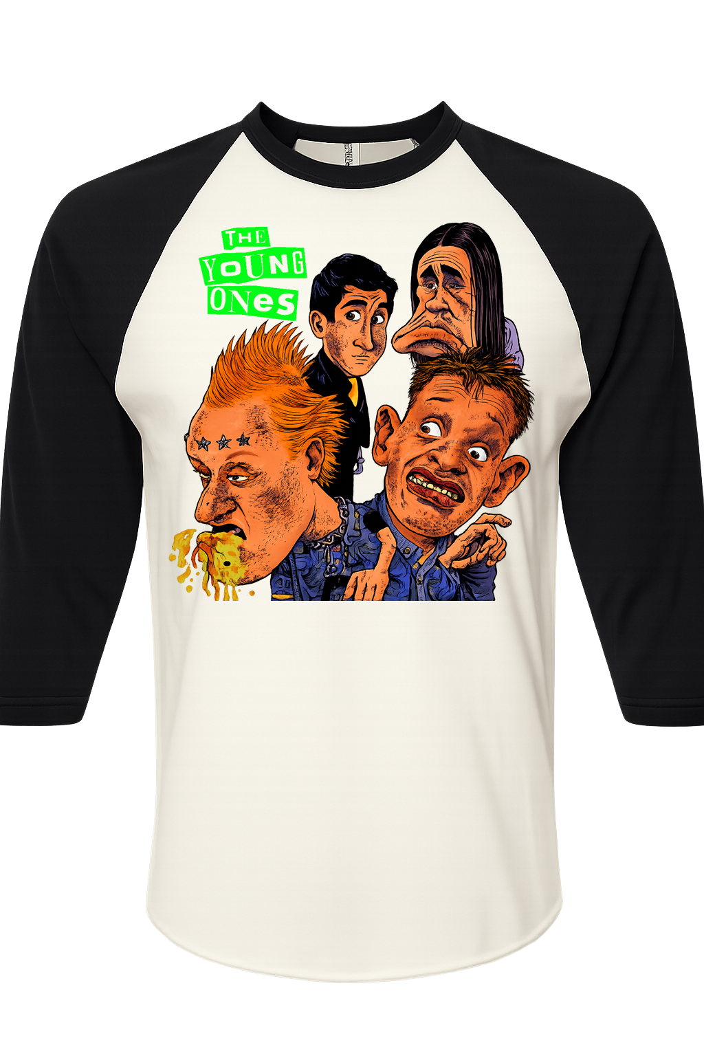 THE YOUNG ONES - CARTOON RAGLAN