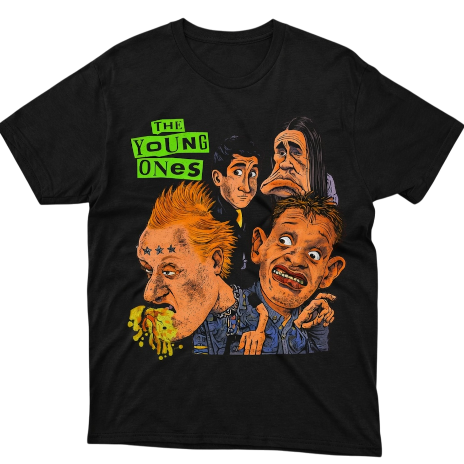 THE YOUNG ONES - CARTOON UNISEX TEE