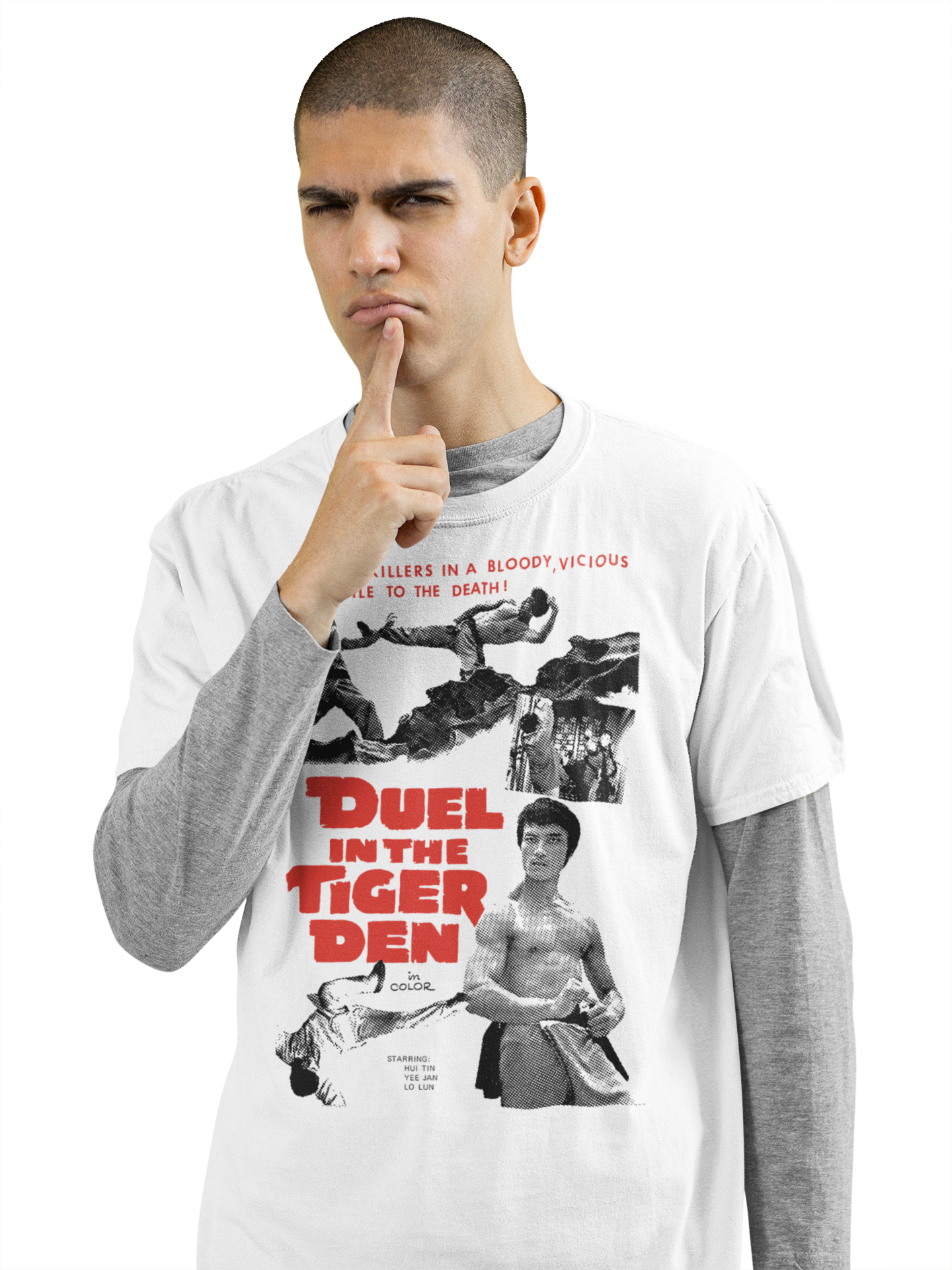 ATOM AGE: "DUEL IN THE TIGER DEN" T-SHIRT