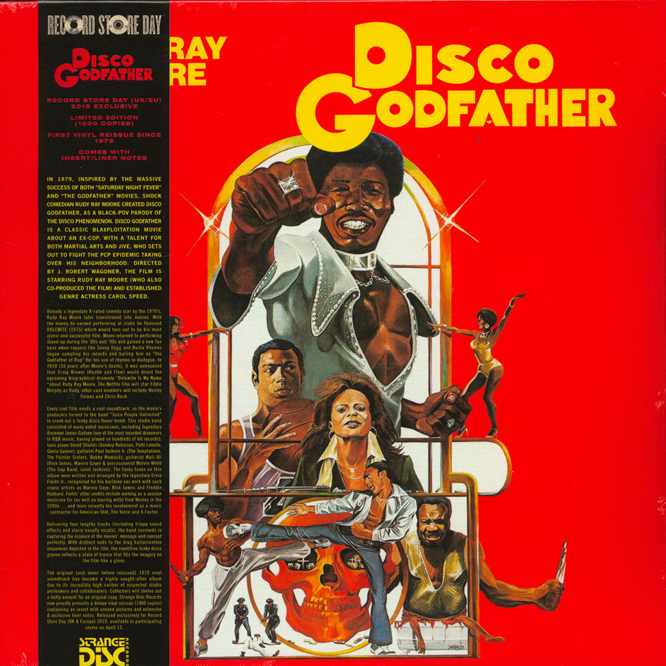 RUDY RAY MOORE - "Disco Godfather” LP