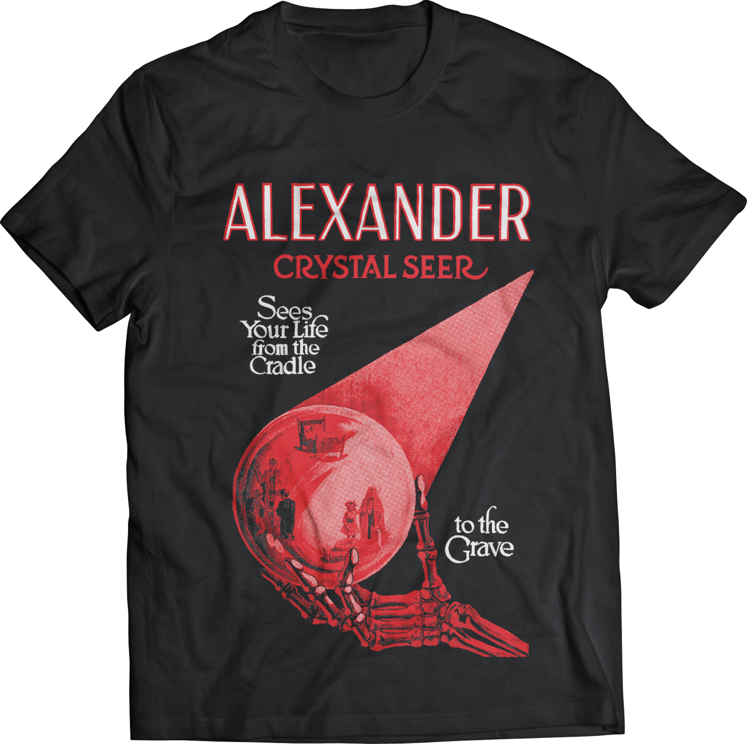 ATOM AGE: "ALEXANDER THE CRYSTAL SEER" T-SHIRT
