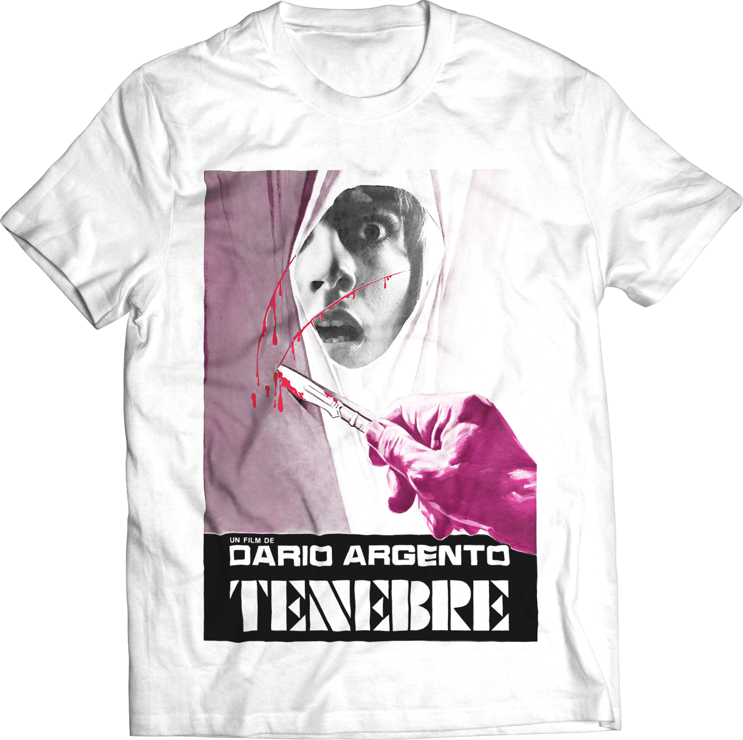 DARIO ARGENTO “TENEBRE” MOVIE POSTER T-SHIRT