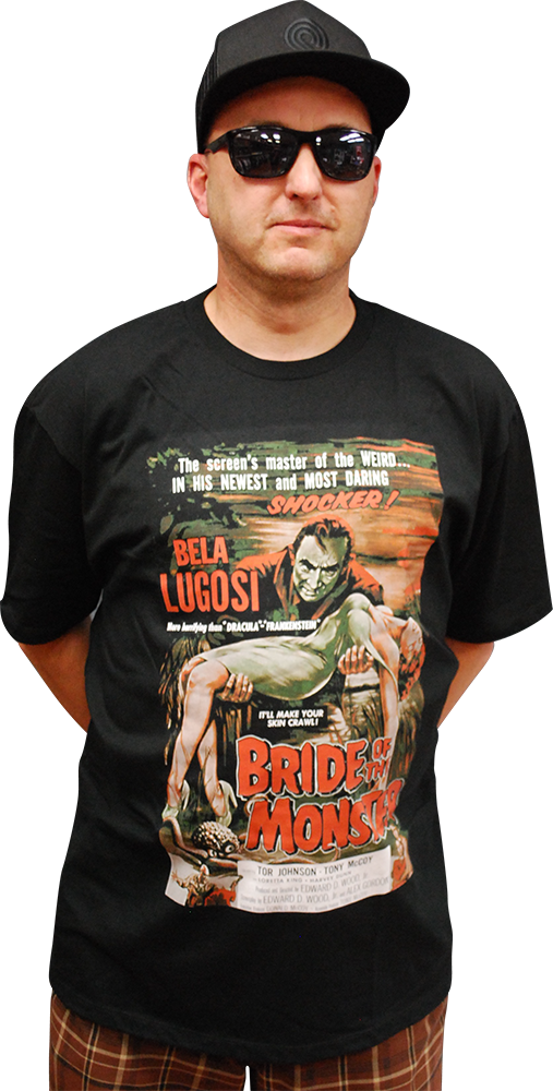ATOM AGE: "BRIDE OF THE MONSTER" T-SHIRT