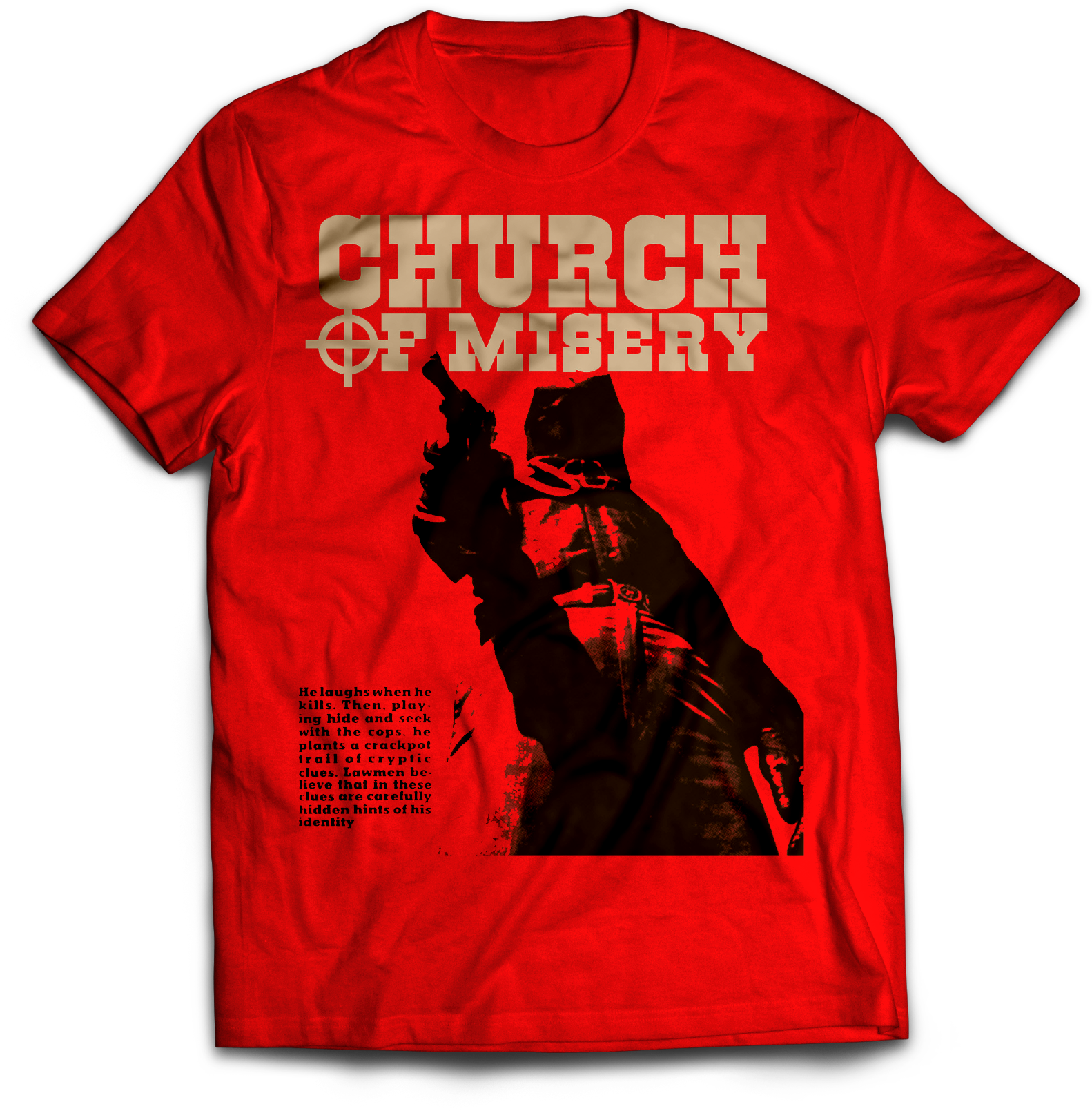 CHURCH OF MISERY "ZODIAC" T-SHIRT