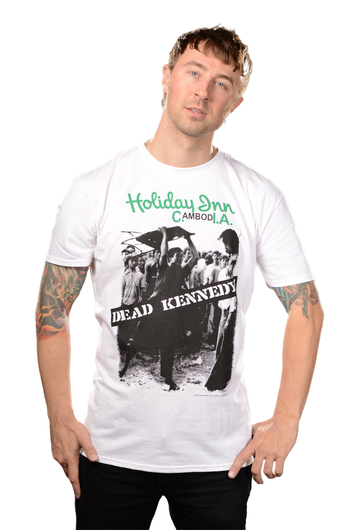 DEAD KENNEDYS: "HOLIDAY IN CAMBODIA" T-SHIRT