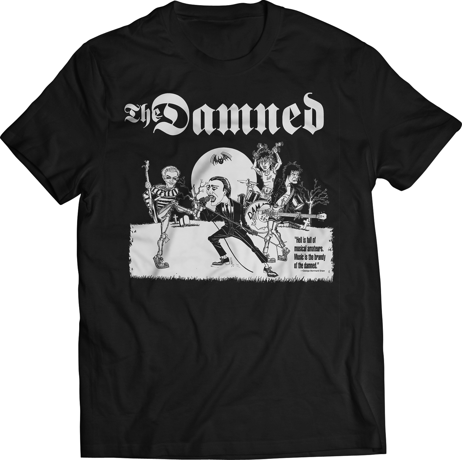 DAMNED: "CARTOON" T-SHIRT