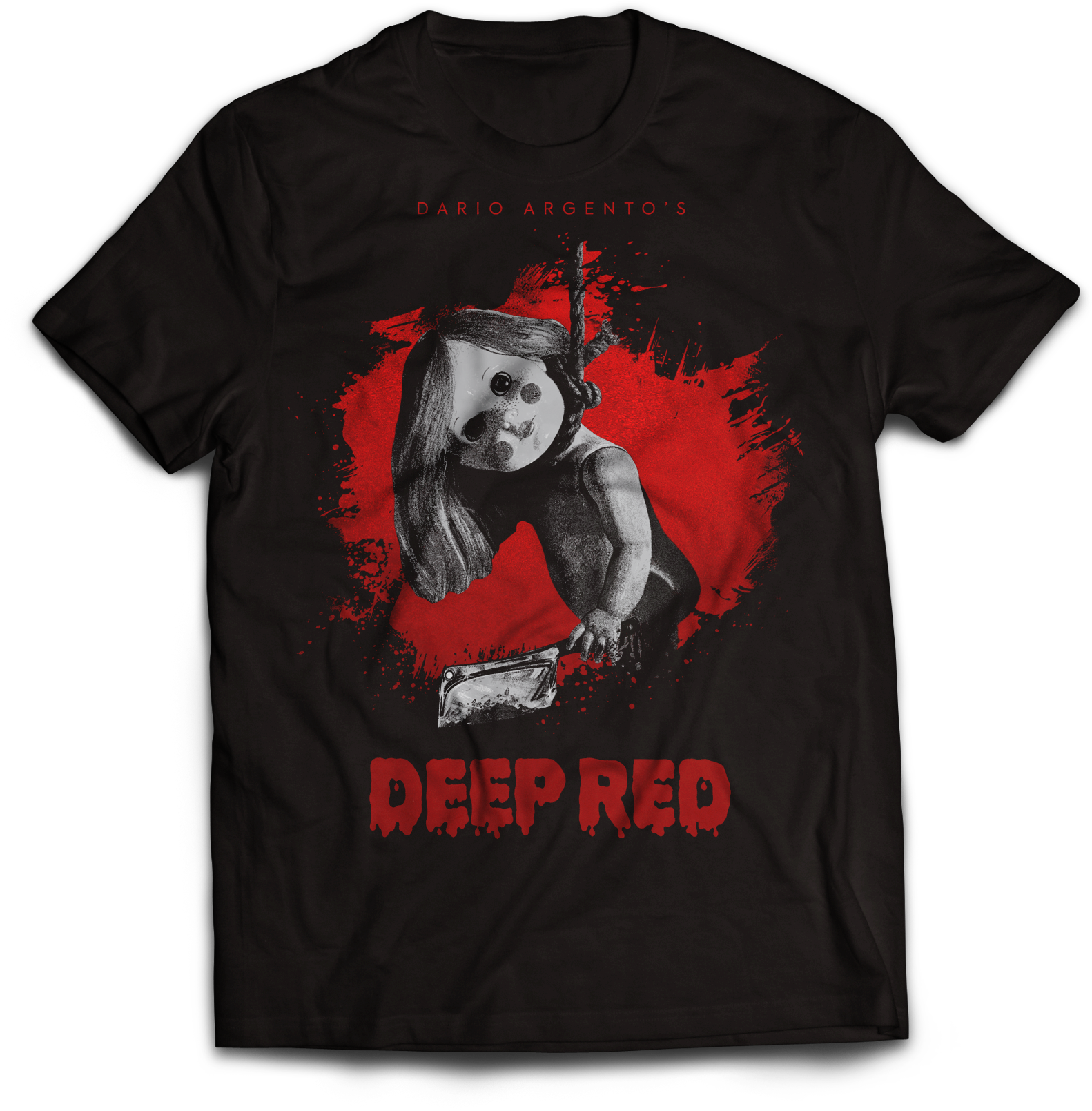 DARIO ARGENTO “DEEP RED” LIMITED EDITION ARROW VIDEO 4K COVER T-SHIRT