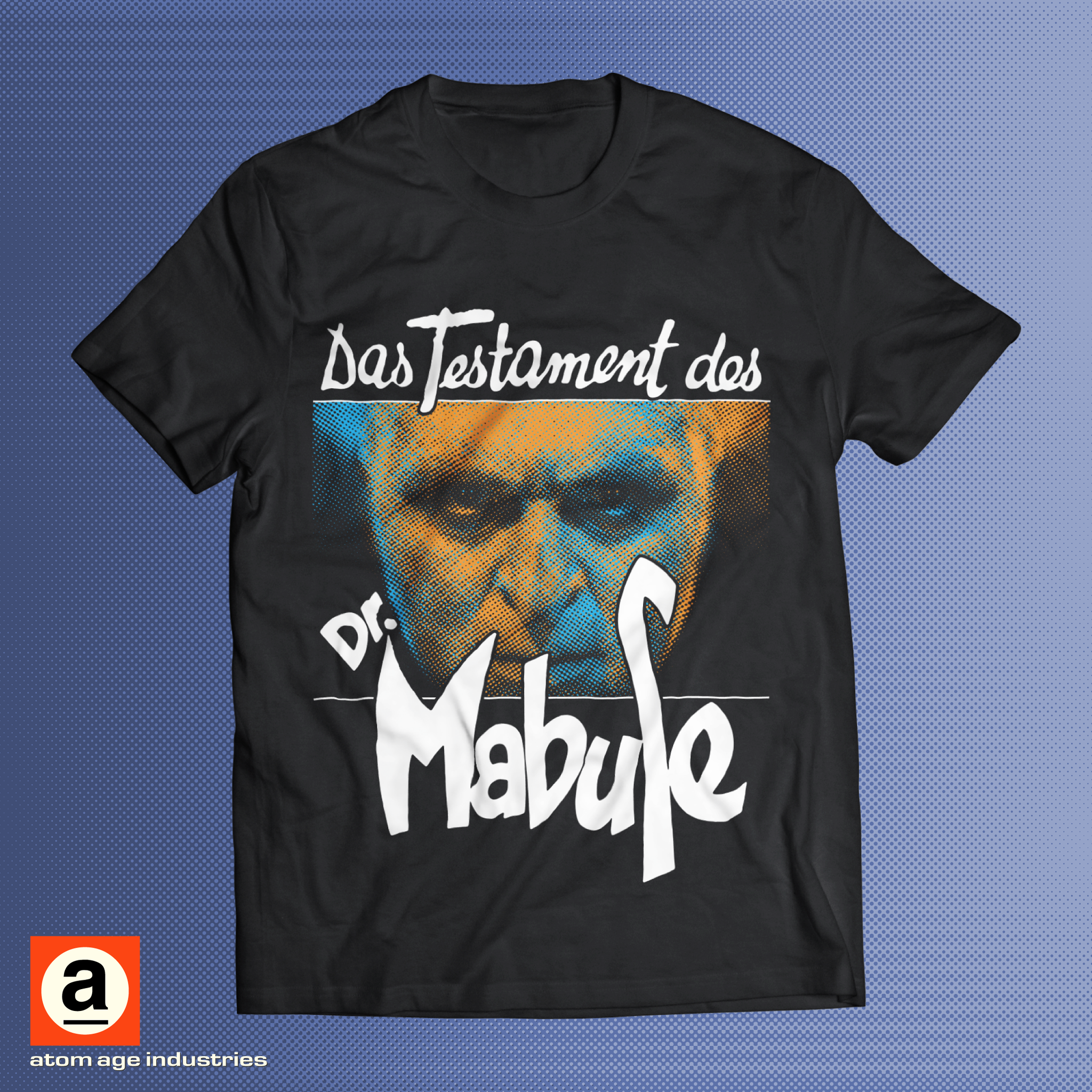 ATOM AGE "THE LAST TESTAMENT OF DR. MABUSE" T-SHIRT