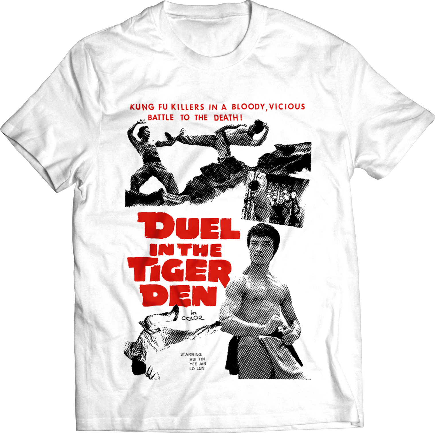 ATOM AGE: "DUEL IN THE TIGER DEN" T-SHIRT