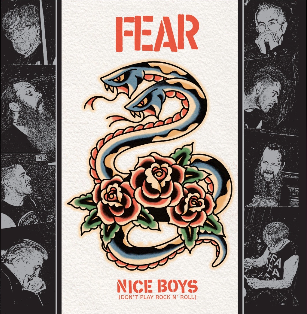 FEAR "NICE BOYS (DON'T PLAY ROCK & ROLL)" 7" VINYL EP ** IN STOCK AND SHIPS IMMEDIATELY**