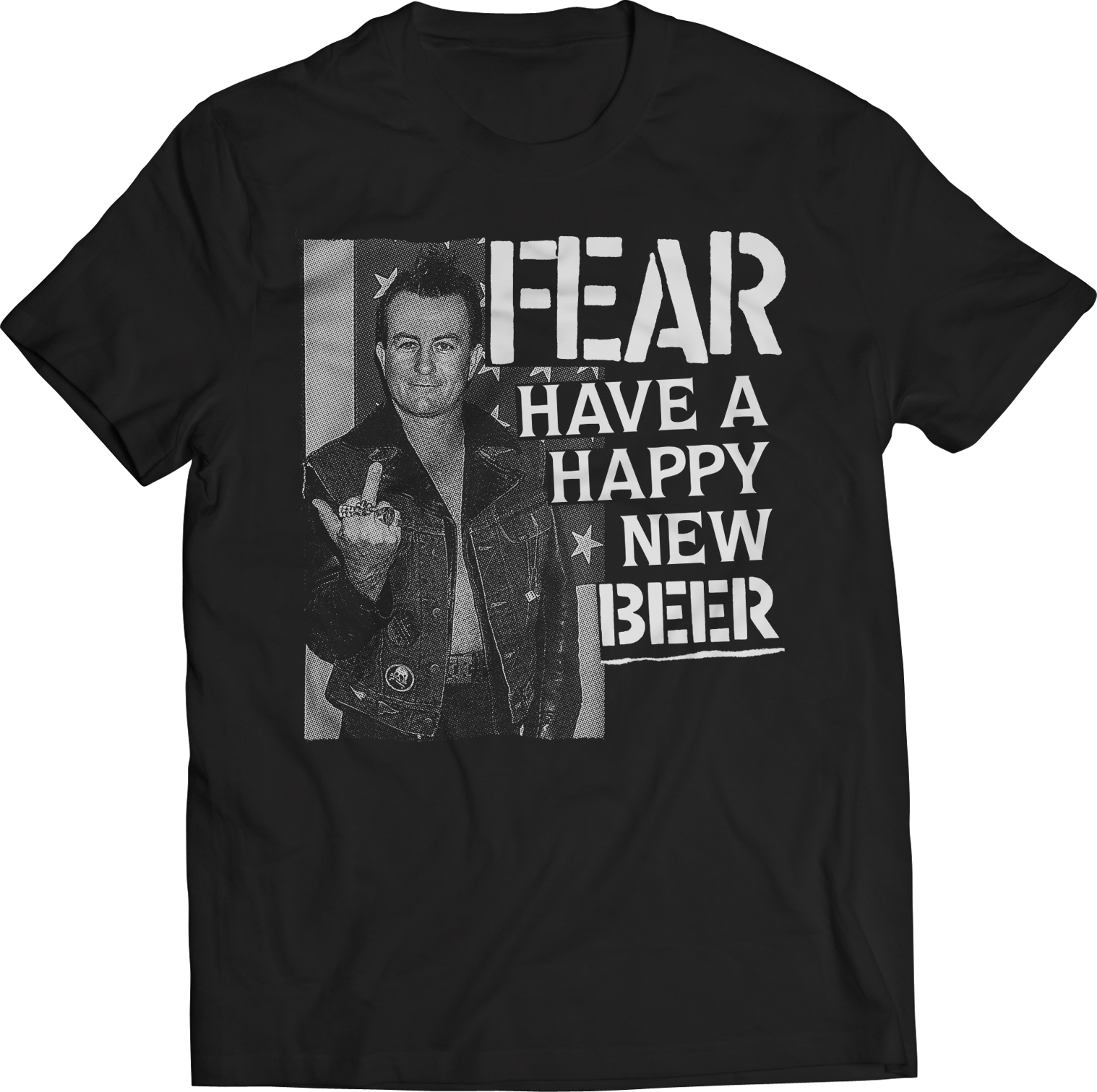 FEAR "HAPPY NEW BEER" T-SHIRT