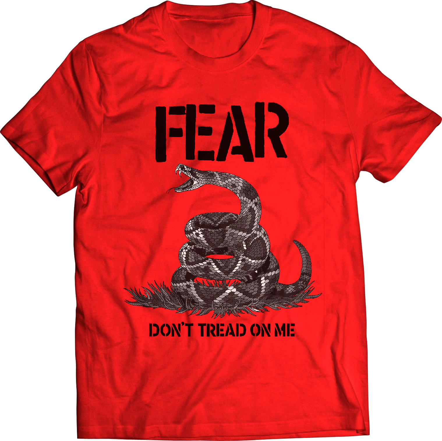 FEAR "DON'T TREAD ON ME" T-SHIRT