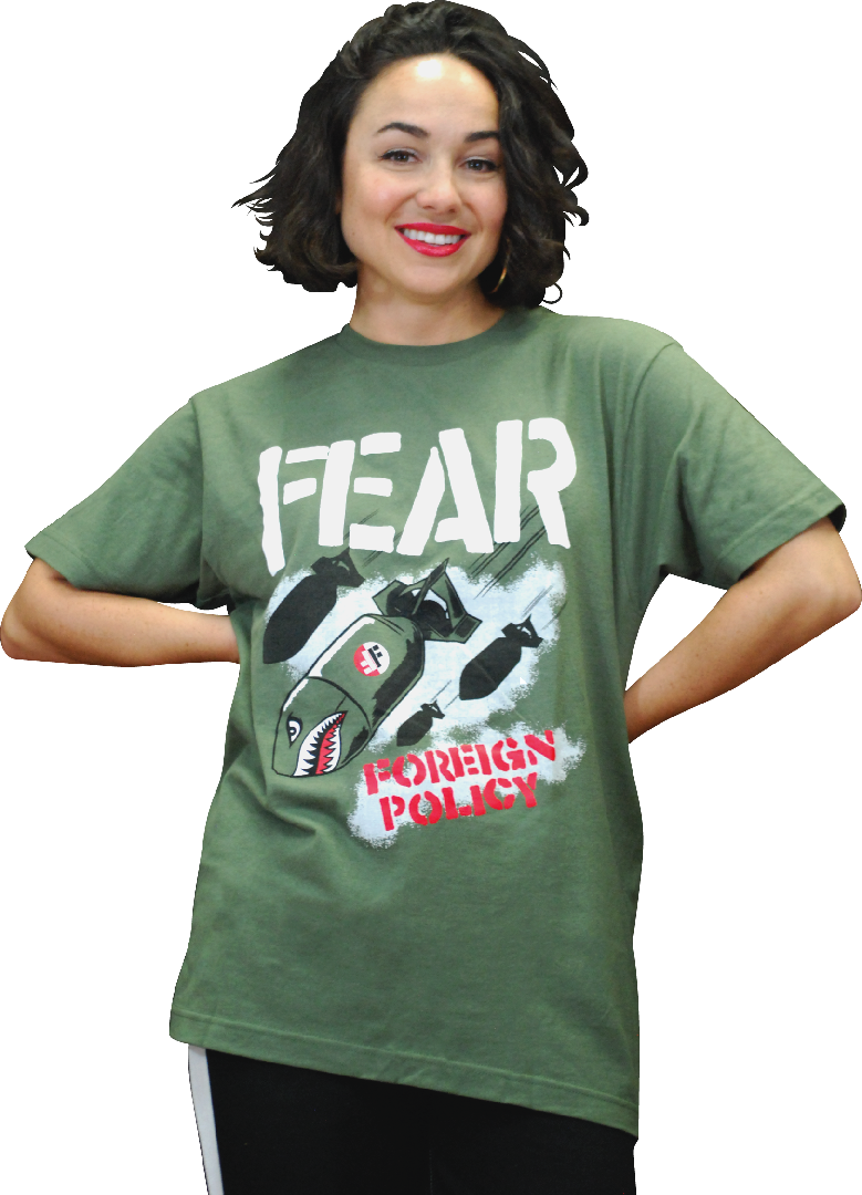 FEAR "FOREIGN POLICY" T-SHIRT