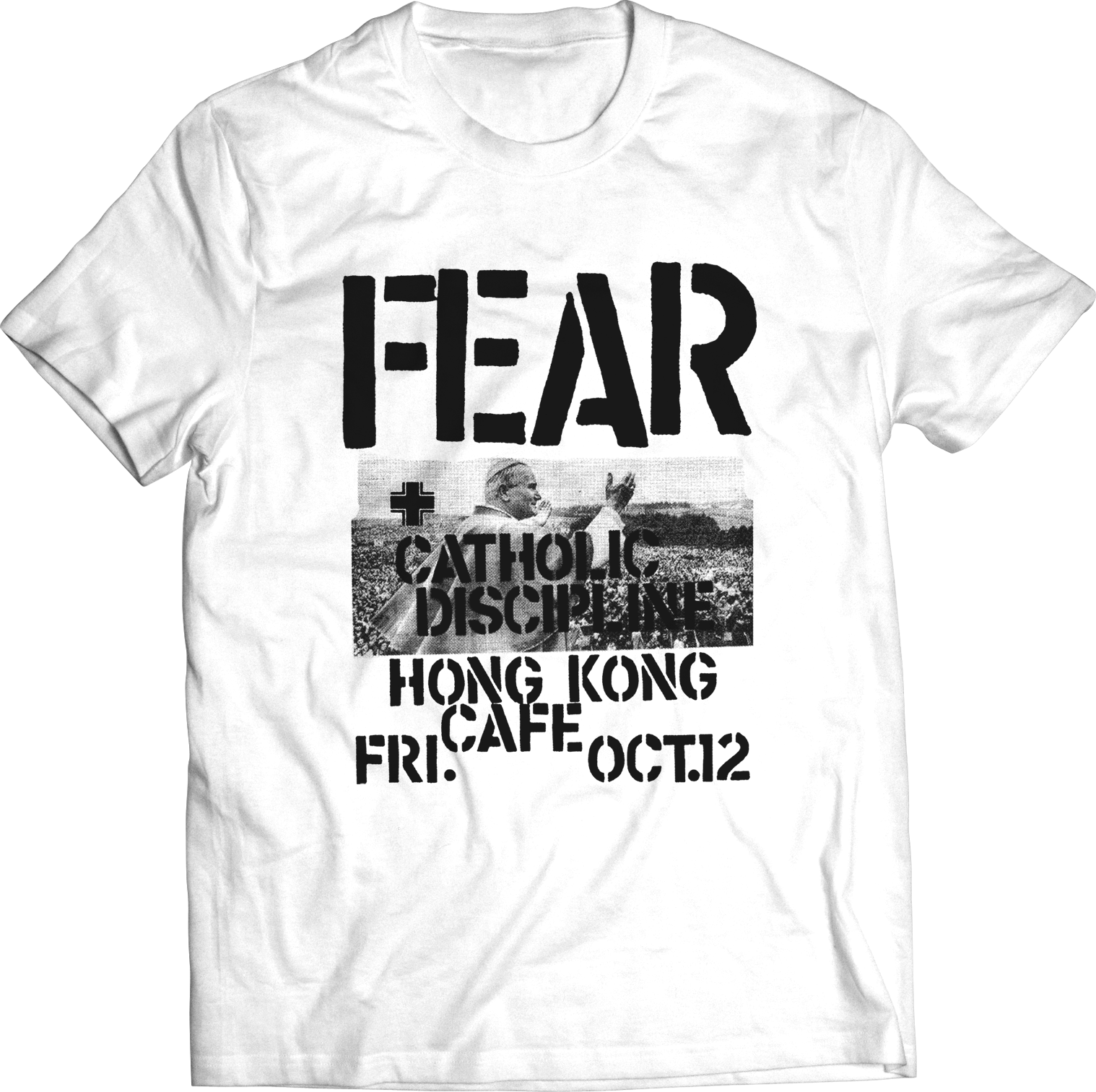 FEAR: "HONG KONG CAFE" FLYER T-SHIRT