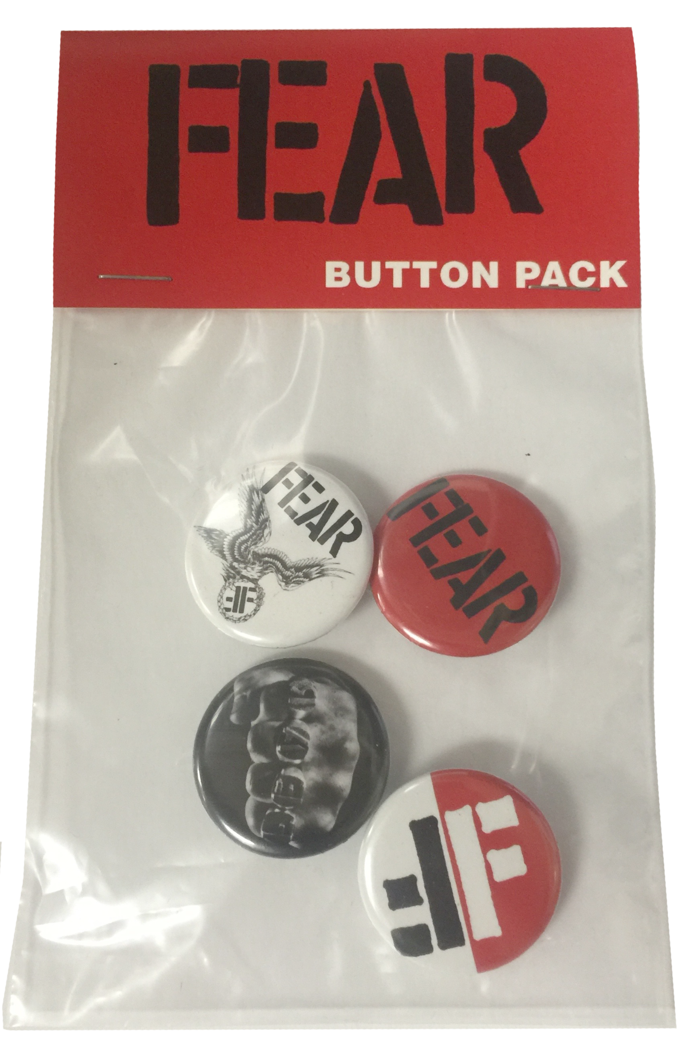 FEAR:  BUTTON PACK