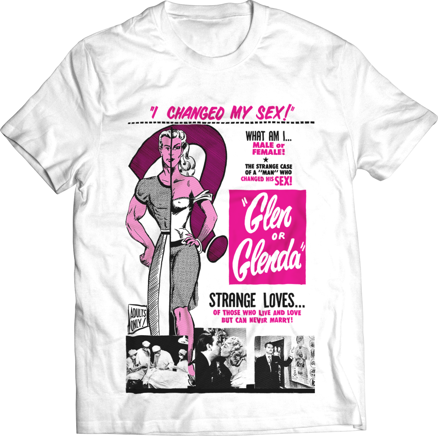 ATOM AGE: "GLEN OR GLENDA"  T-SHIRT
