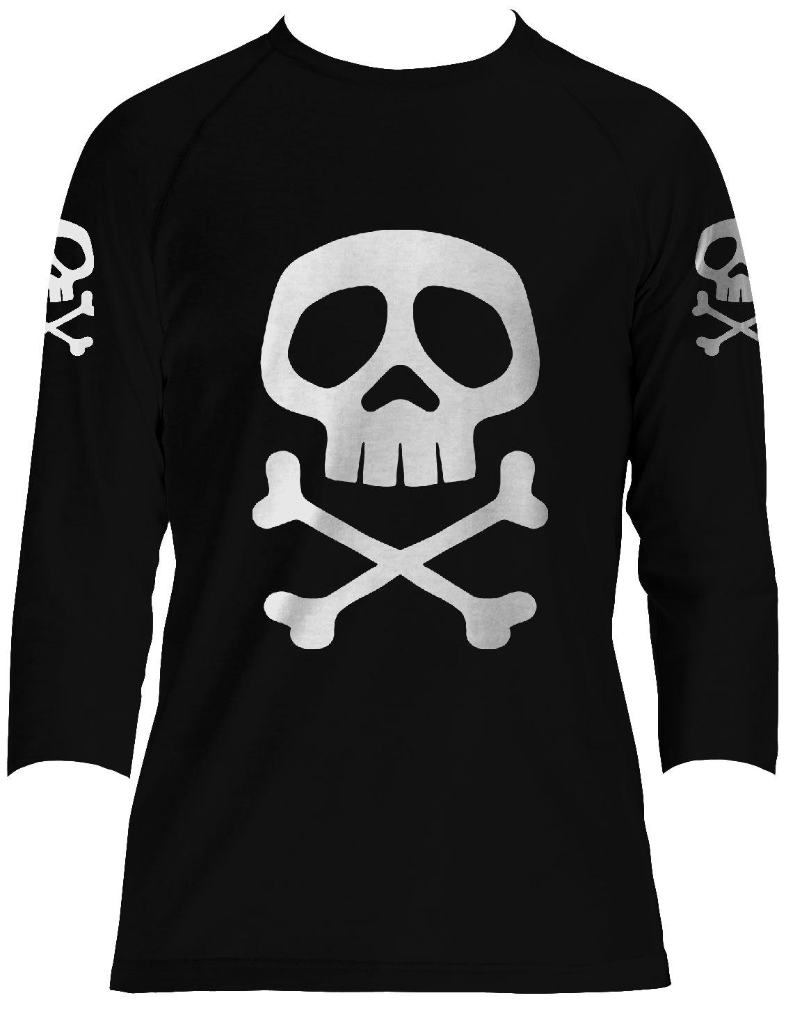 LEIJI MATSUMOTO'S CAPTAIN HARLOCK RAGLAN/LONG SLEEVE SHIRT