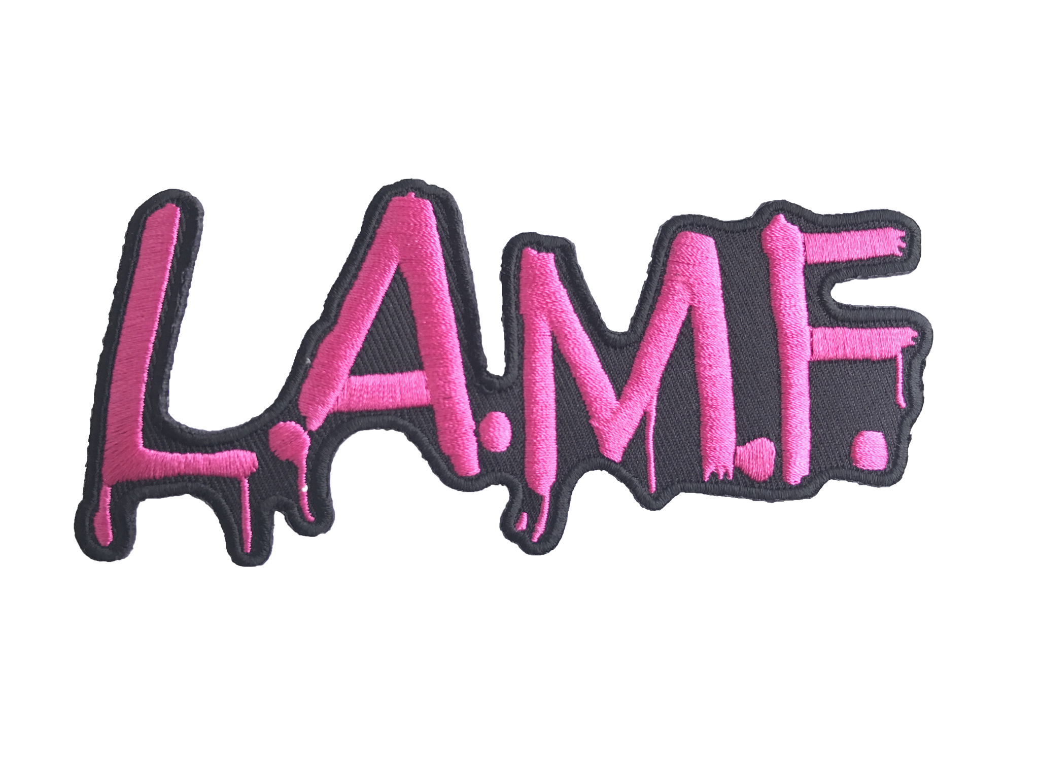 JOHNNY THUNDERS "LAMF" EMBROIDERED LOGO PATCH