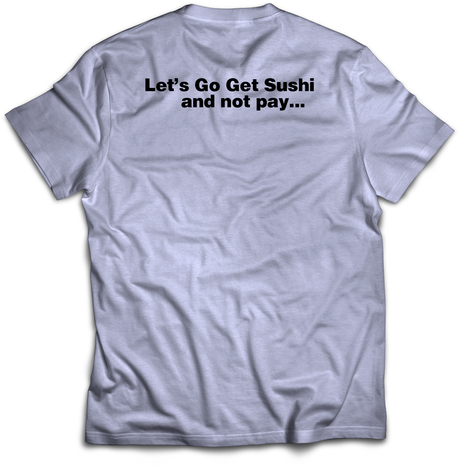 REPO MAN: "LOGO" HEATHER GREY T-SHIRT