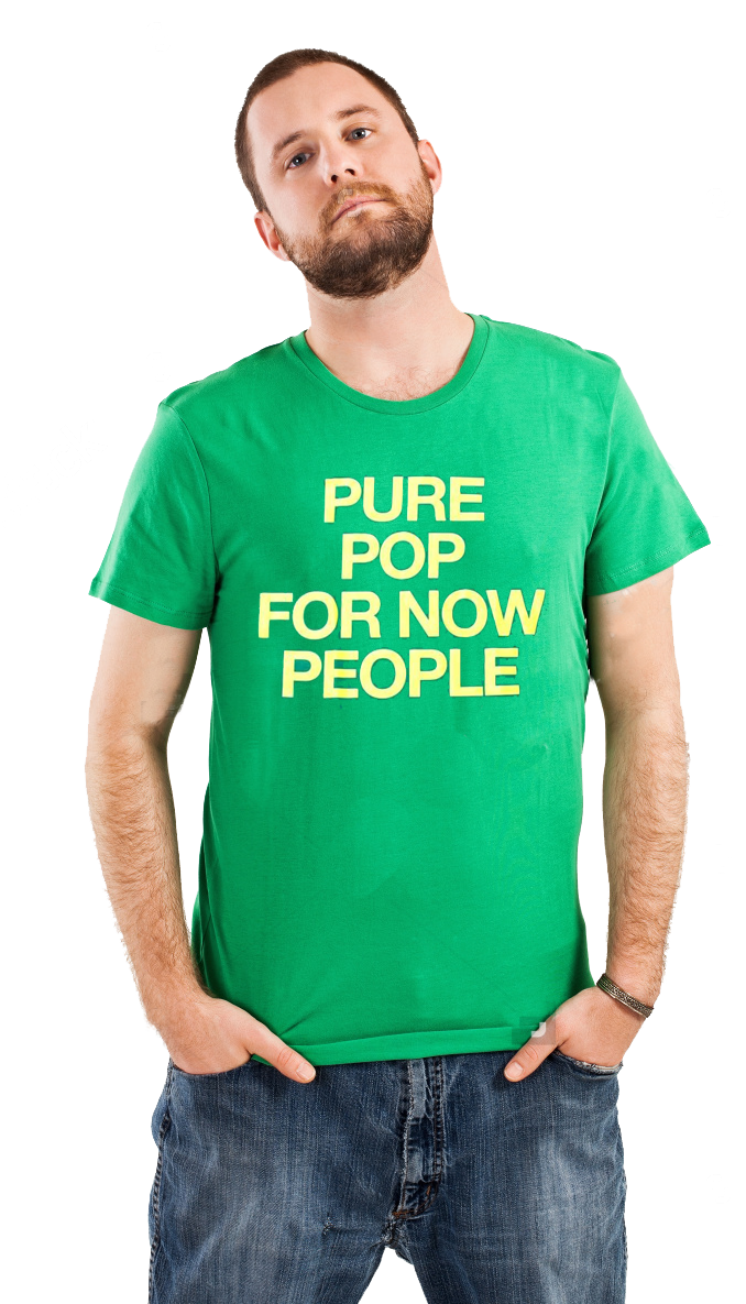NICK LOWE: "PURE POP FOR NOW PEOPLE" T-SHIRT