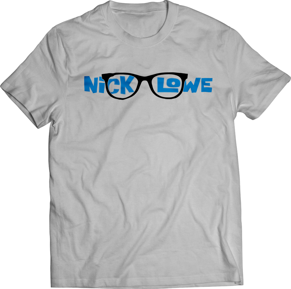 NICK LOWE "GLASSES" T-SHIRT