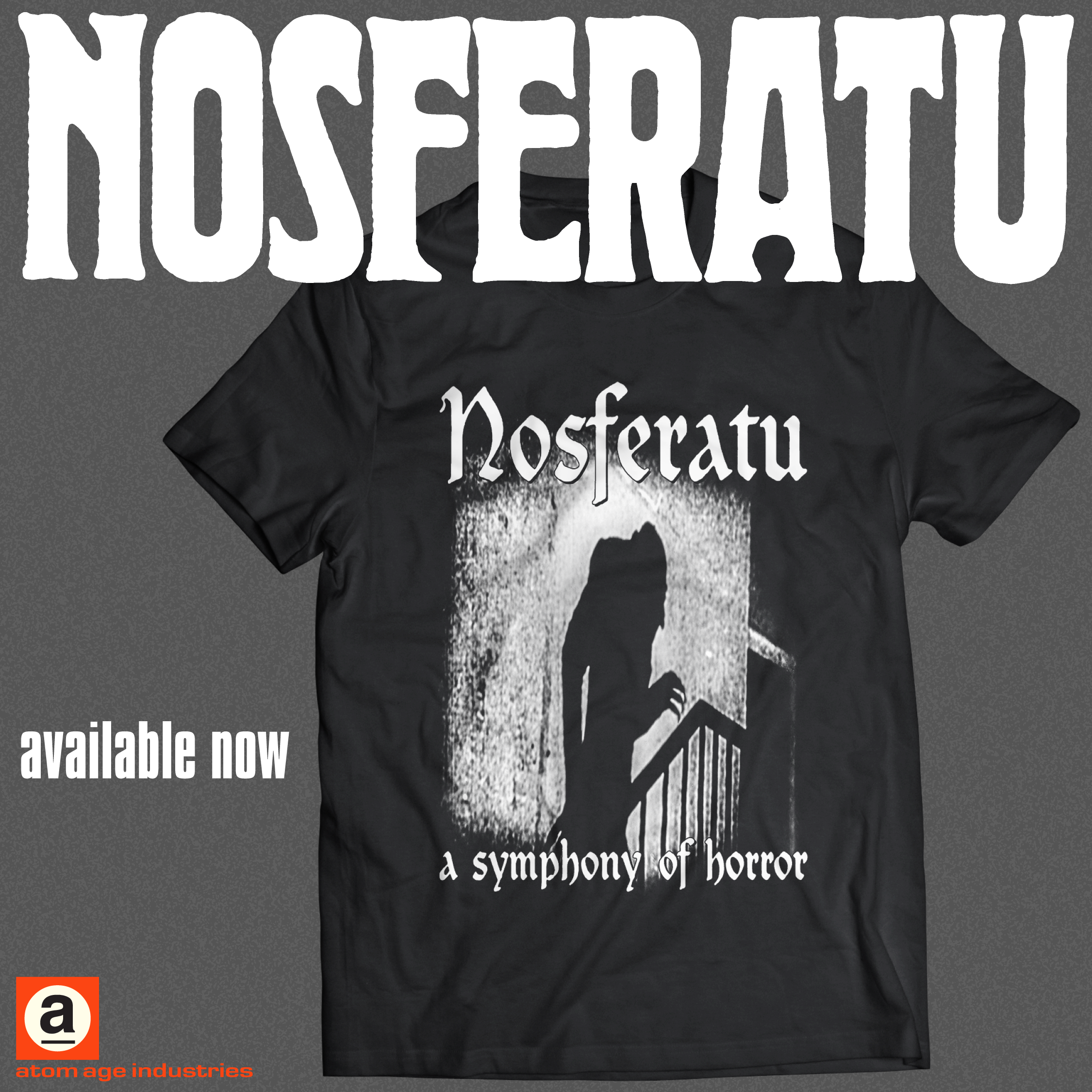 ATOM AGE: "NOSFERATU" SHADOW T-SHIRT
