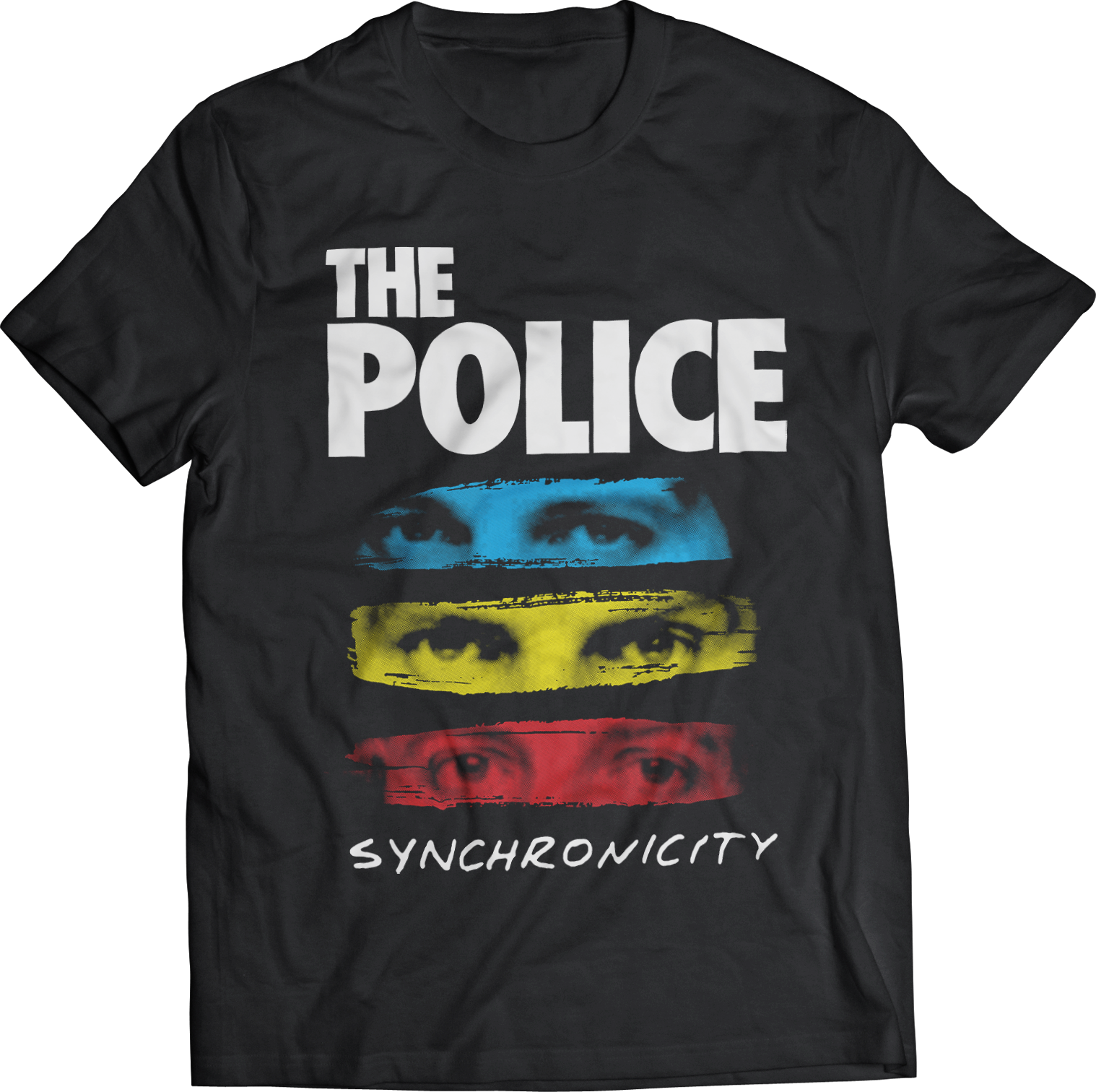 THE POLICE: "SYNCHRONICITY" T-SHIRT