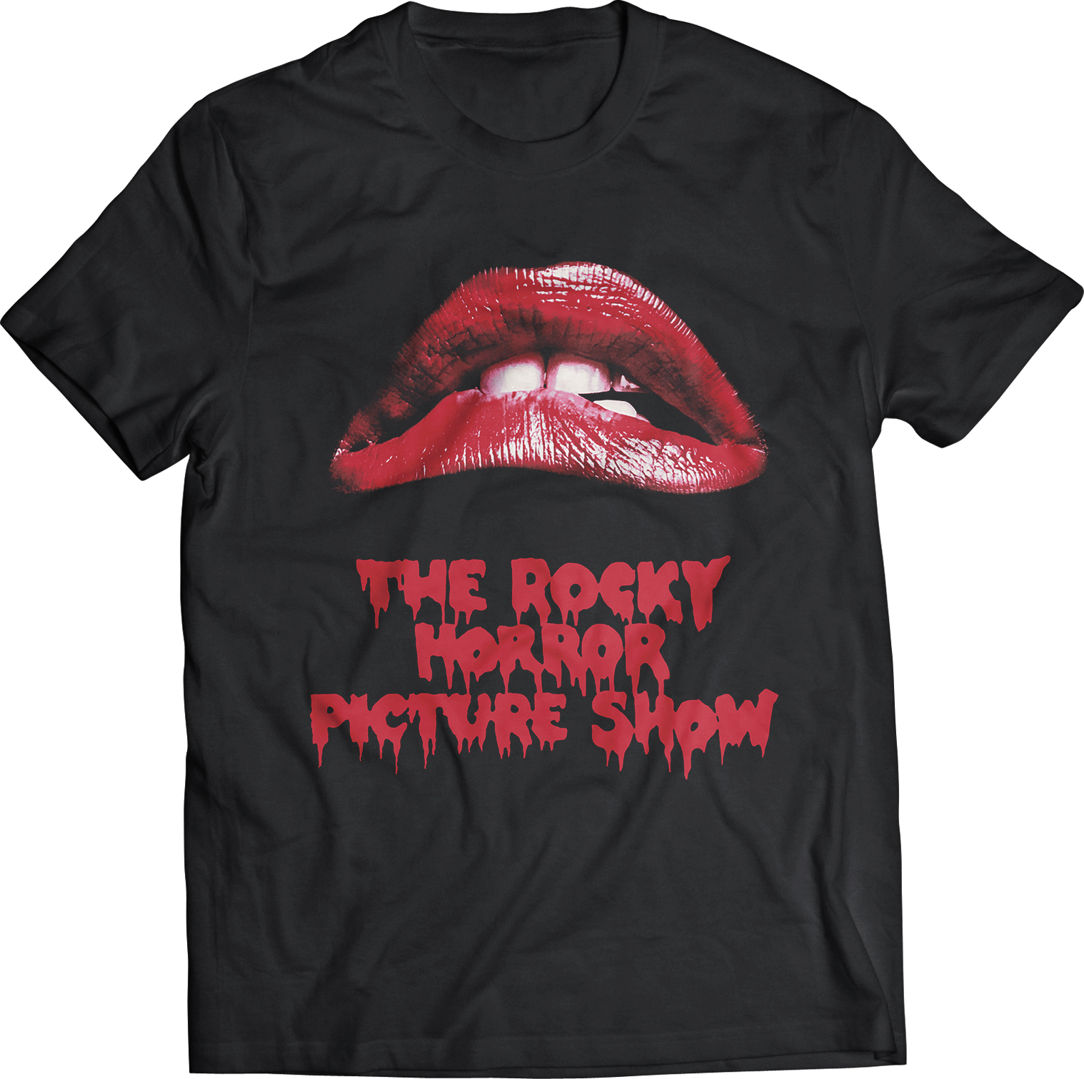 ROCKY HORROR PICTURE SHOW CLASSIC BLACK T-SHIRT