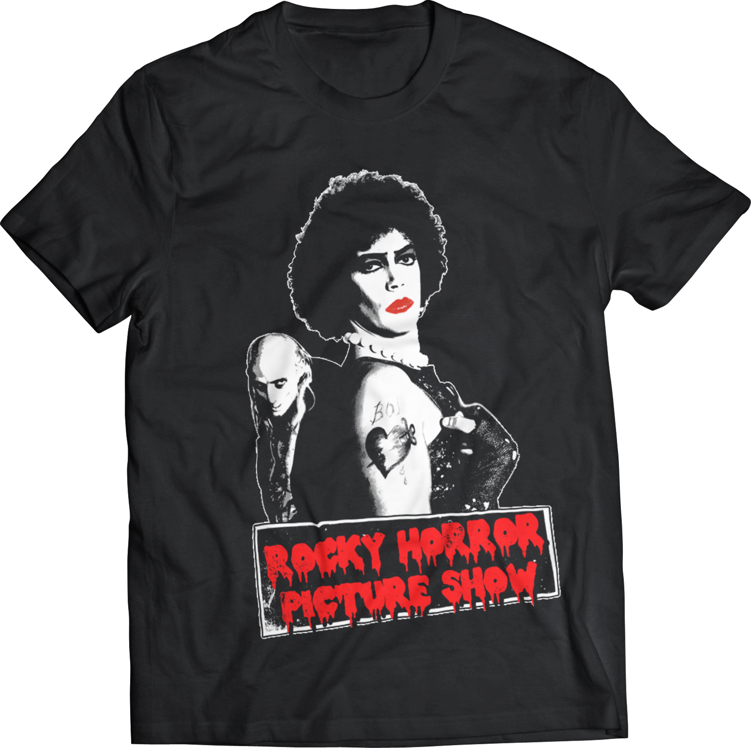 ROCKY HORROR PICTURE SHOW BLACK T-SHIRT