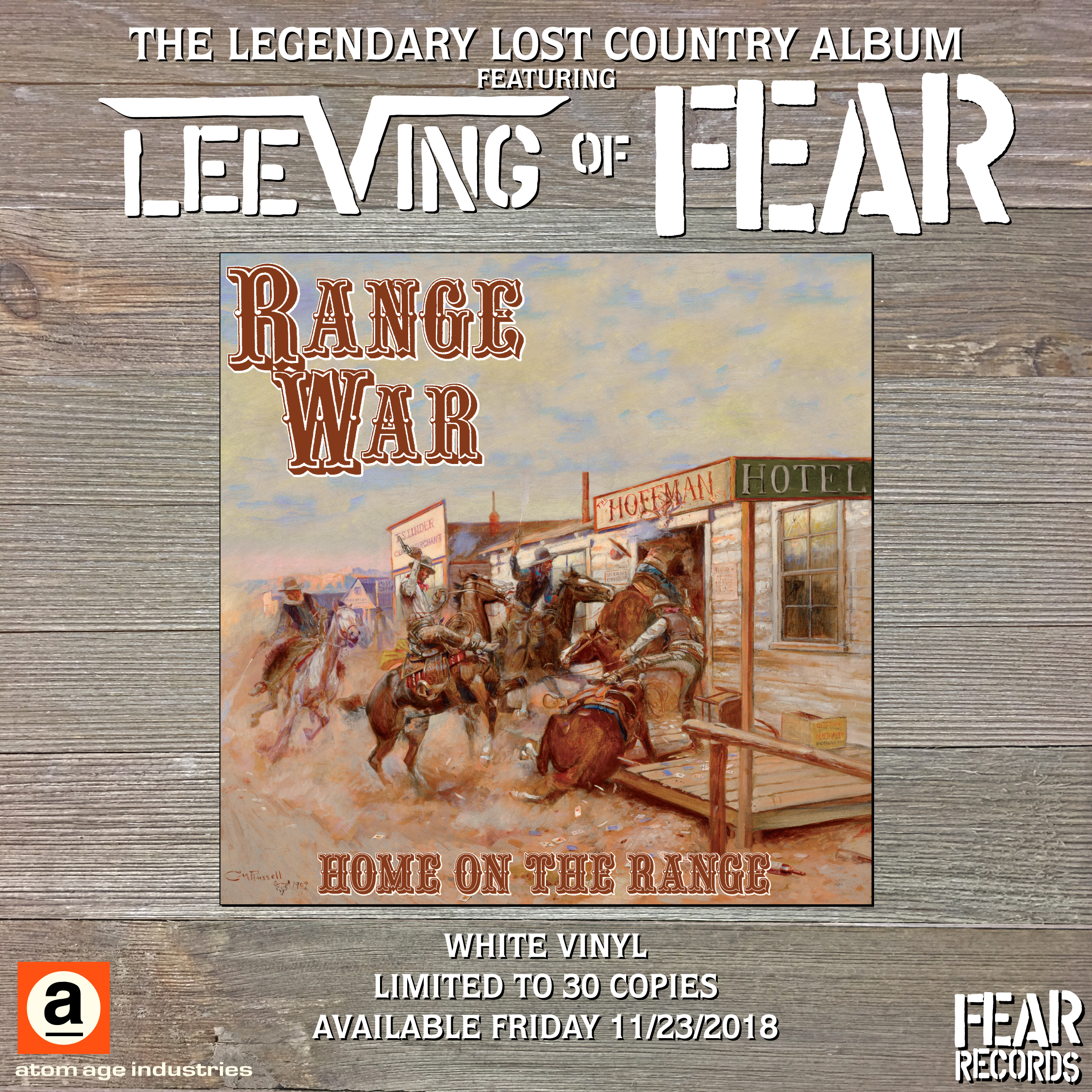 RANGE WAR "HOME ON THE RANGE" LP