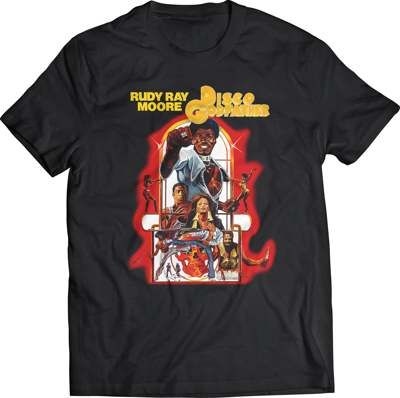 RUDY RAY MOORE IS THE DISCO GODFATHER T-SHIRT
