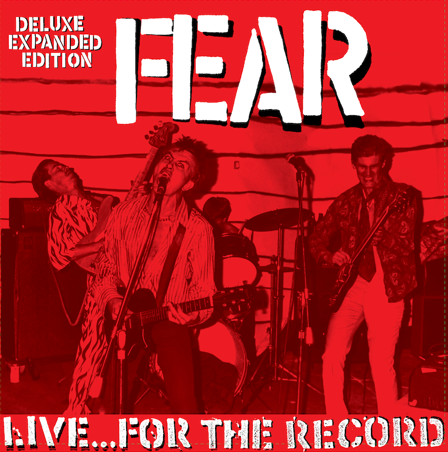 FEAR - "LIVE FOR THE RECORD" 30TH ANNIVERSARY 2XCD